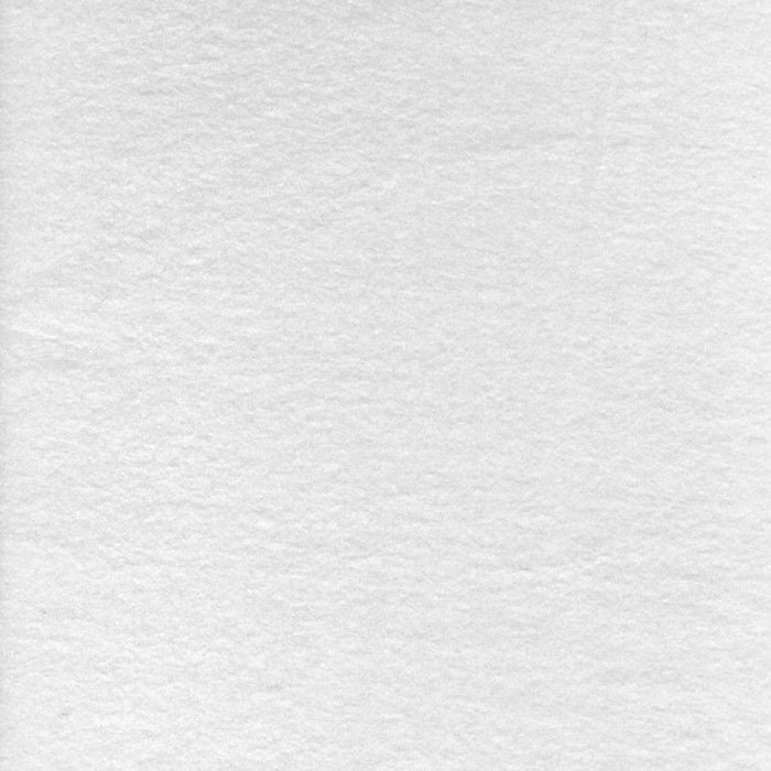 White Lux Anti-Pill Solid Fleece