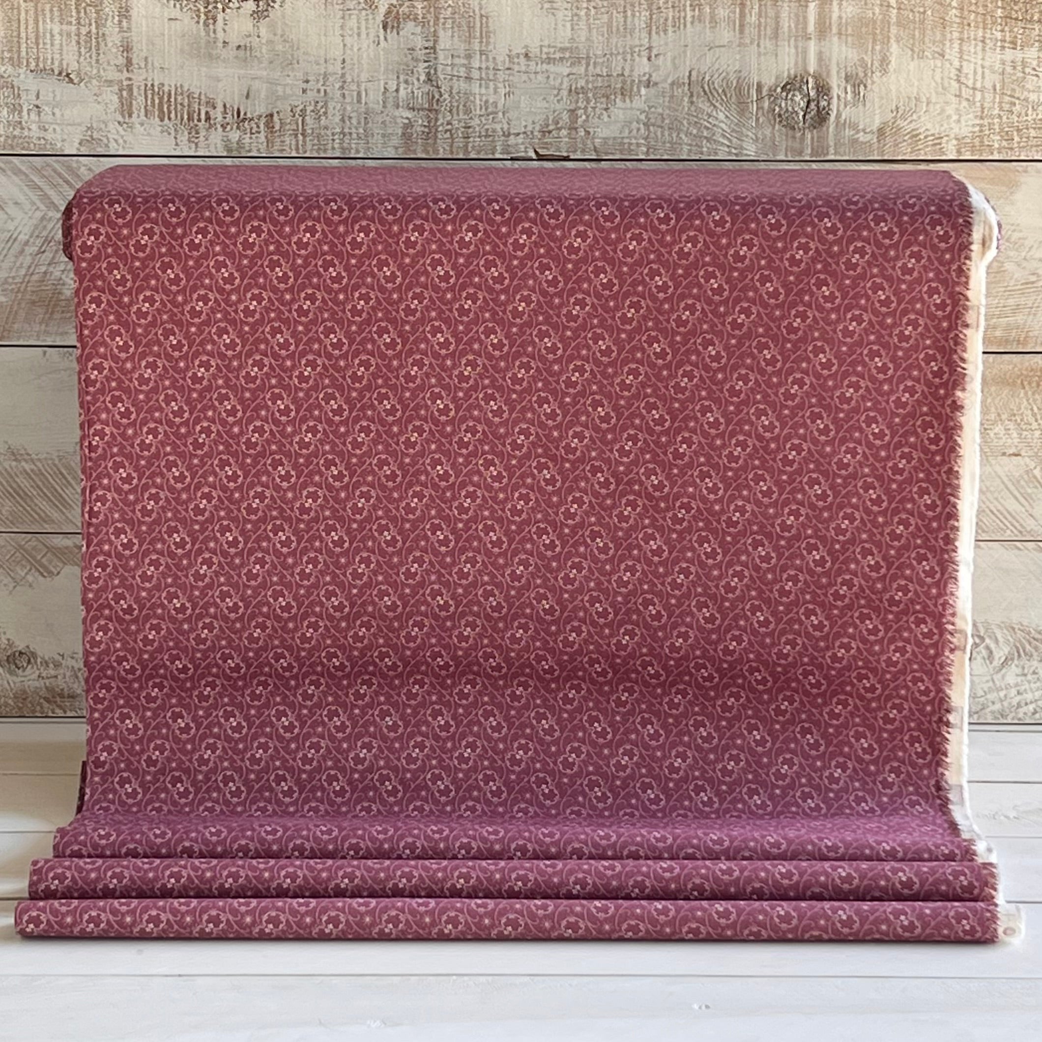 Antique Floral Calico Print Collection - Pink, Red, Purple, Yellow