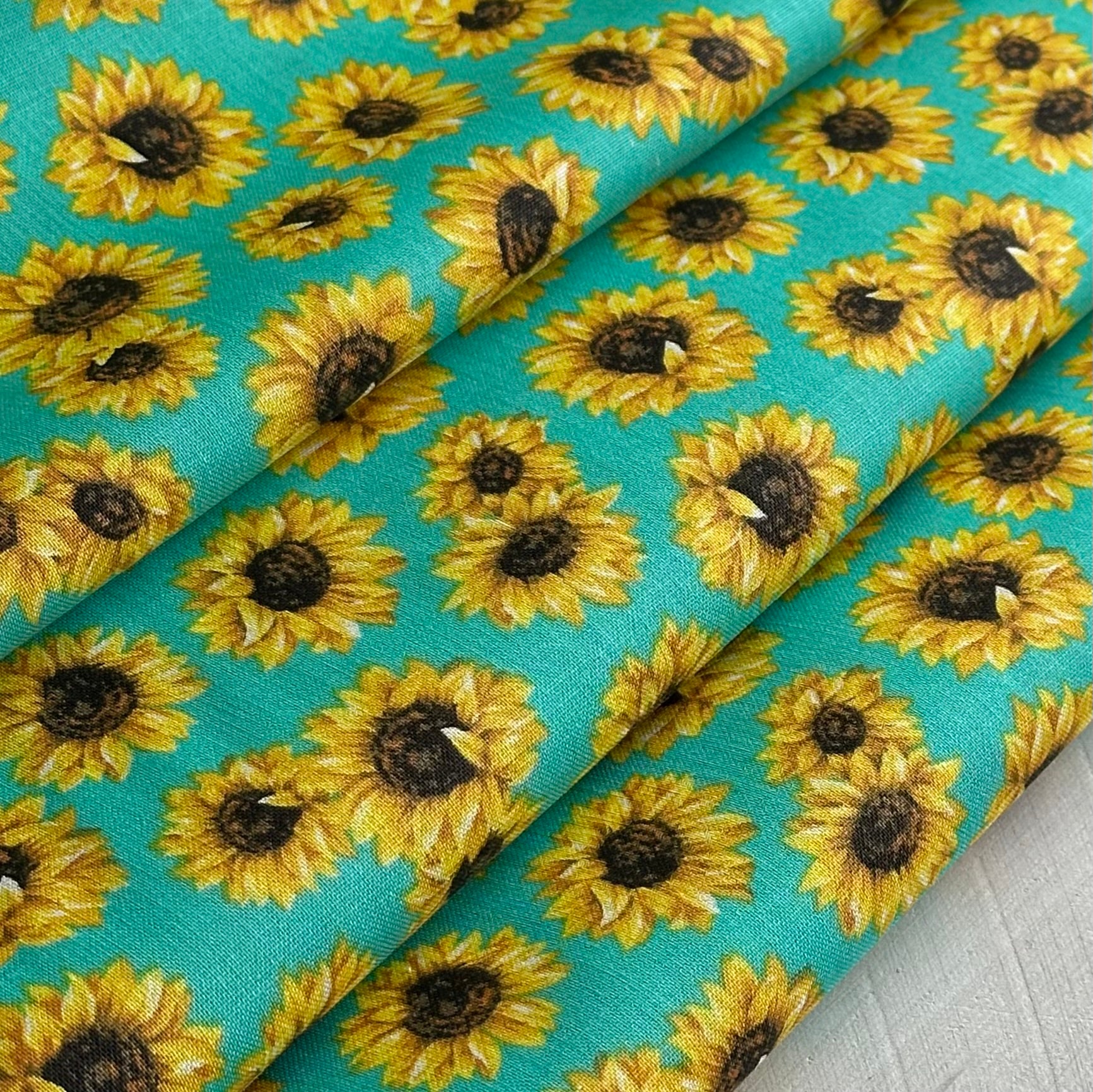 Caribbean Blue - Sunflower Collection