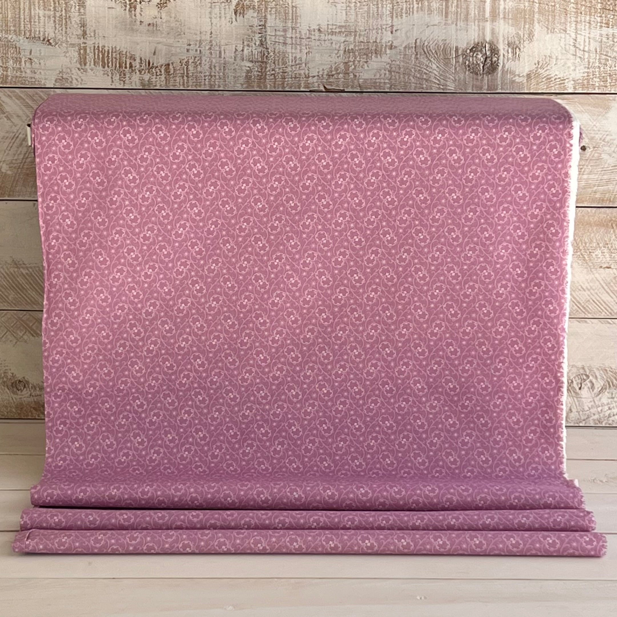 Antique Floral Calico Print Collection - Pink, Red, Purple, Yellow