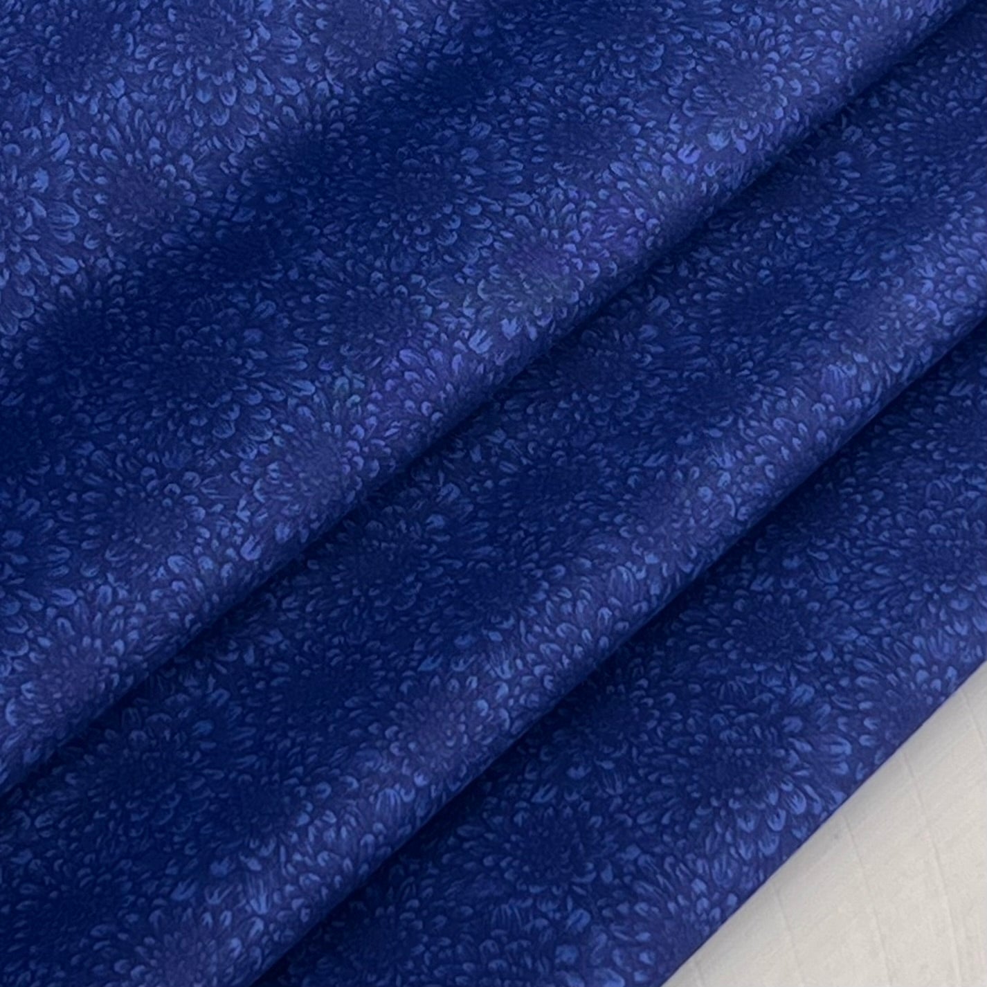 Navy Blue - Dahlia Floral Collection
