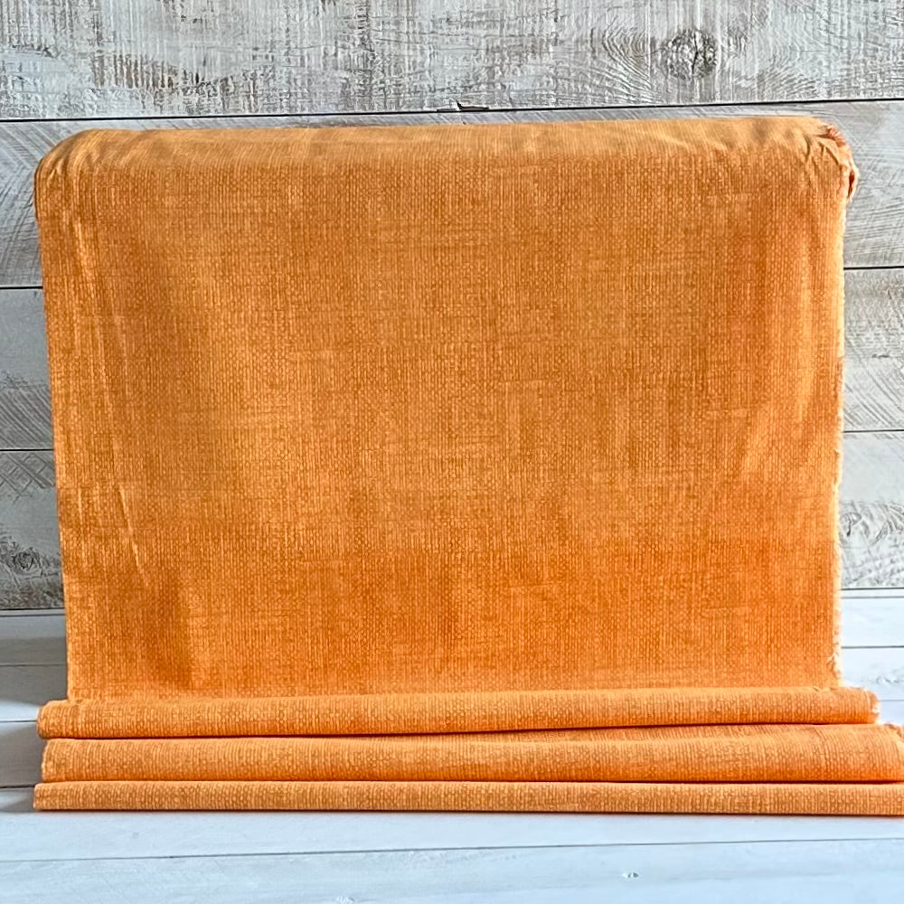 Orange - Basket Weave Solid