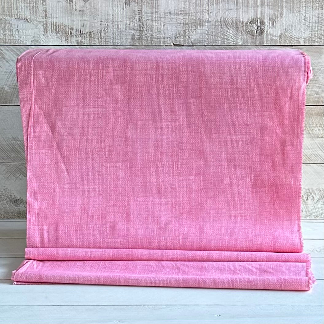 Pink - Basket Weave Solid