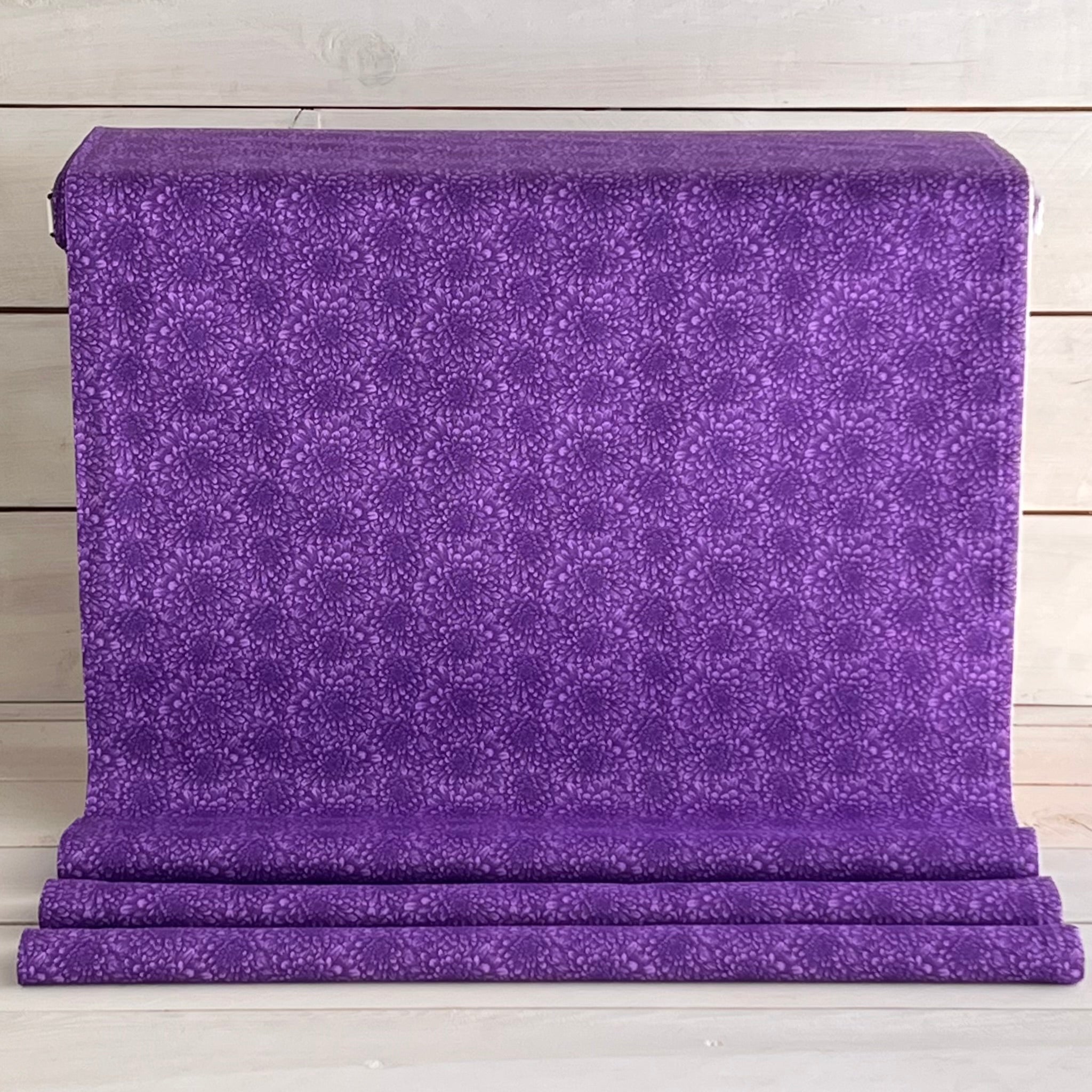 Dahlia Floral Collection - Red, Green, Purple