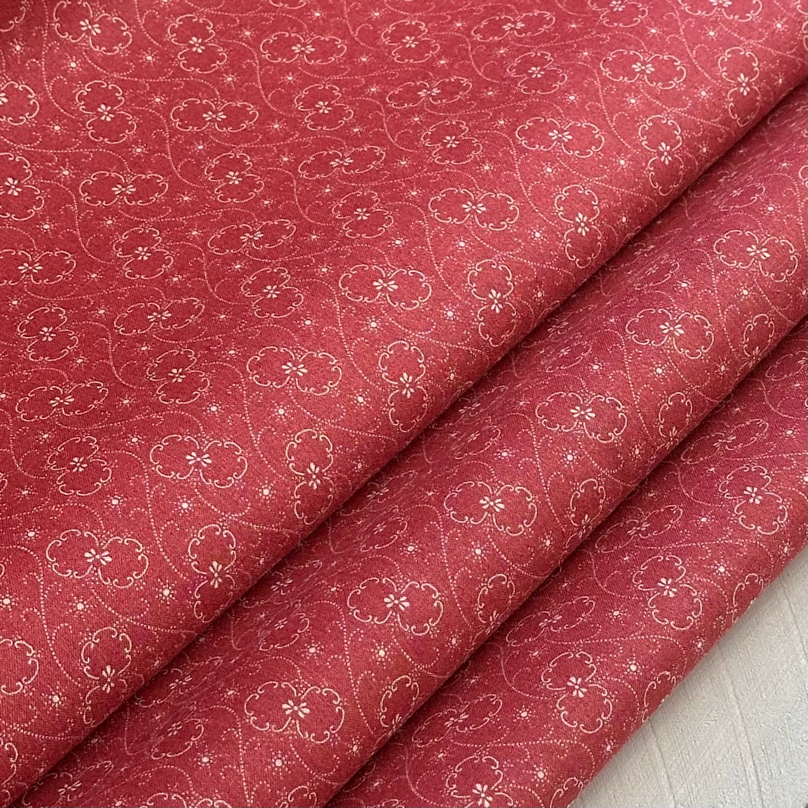 Red - Antique Floral