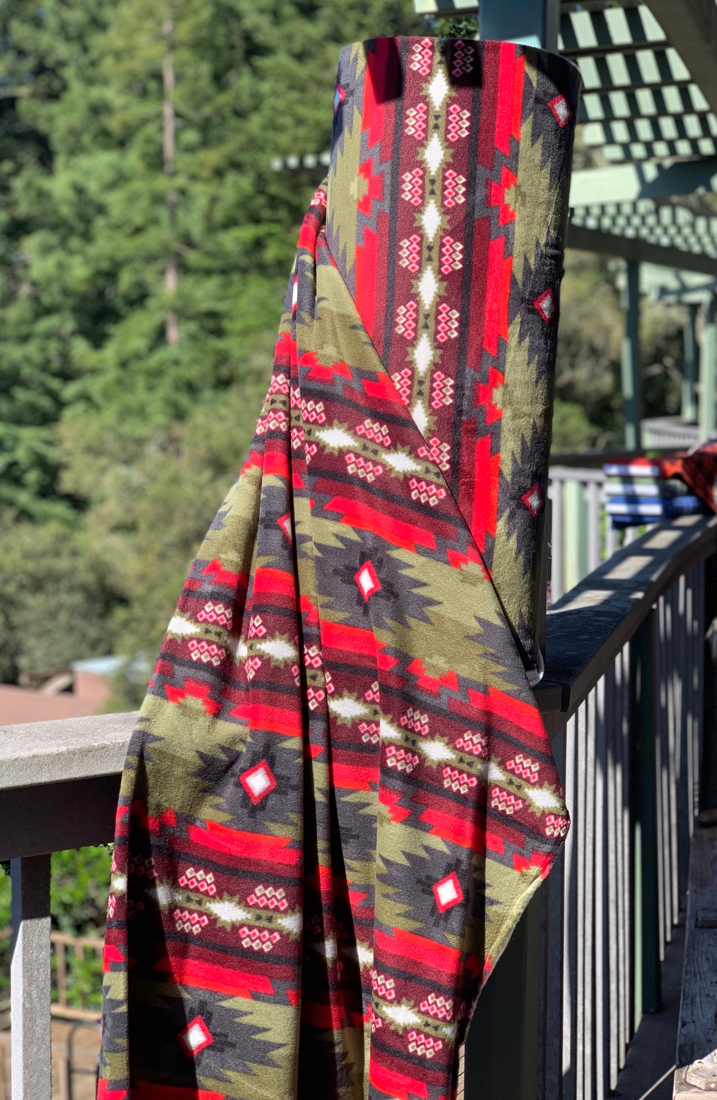Tribal Winter Fleece - Sun Valley Olive - 49447-1