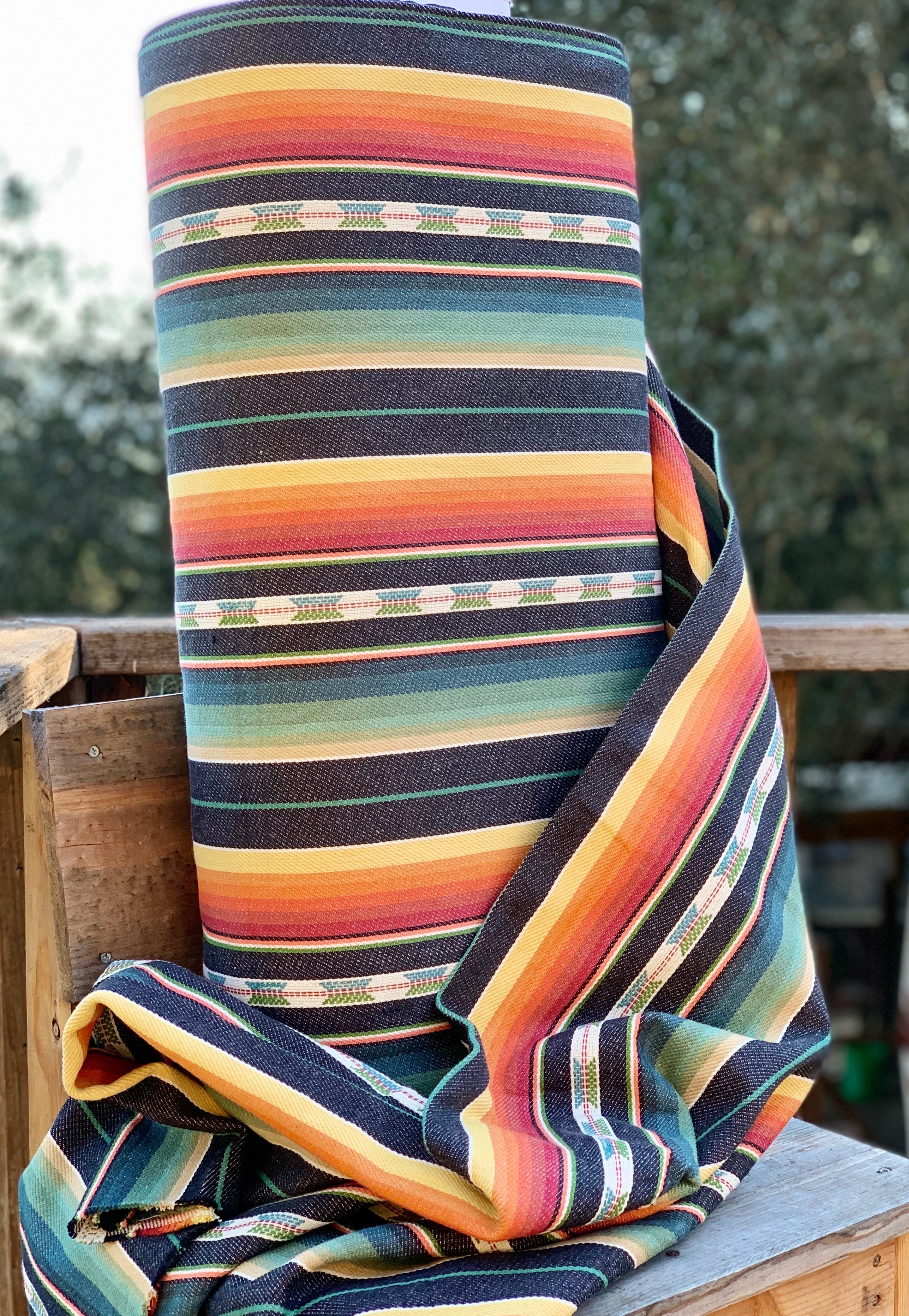 Taos Serape Style - Black