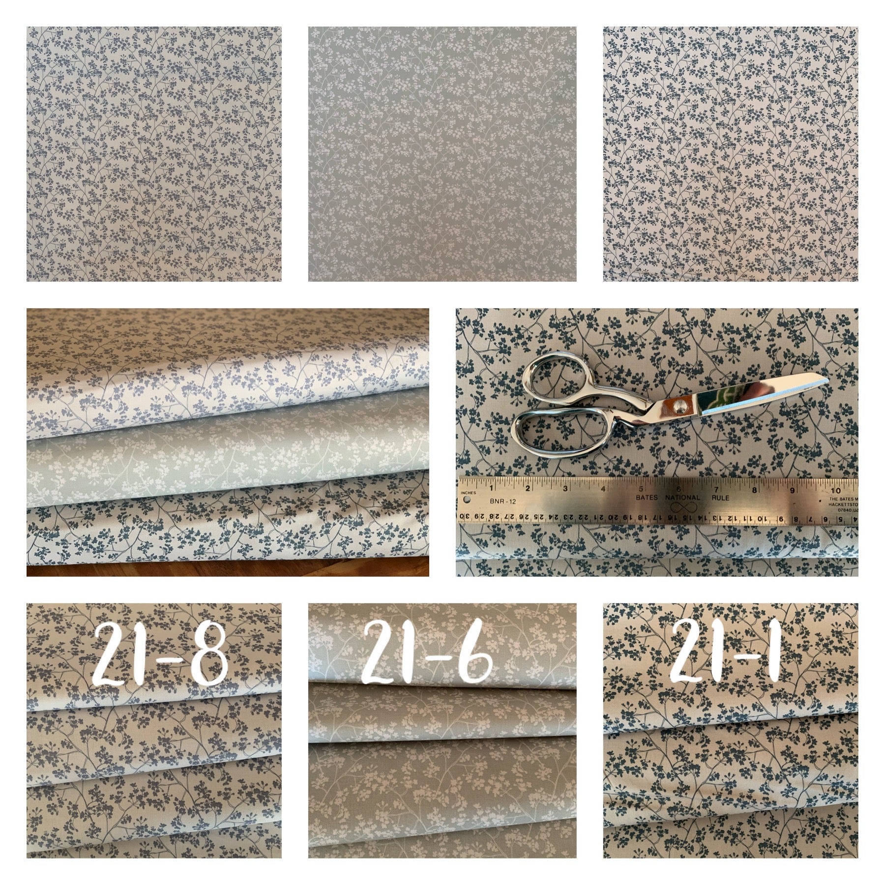 Midsummer Collection by Hackney and Co from Windham Fabrics - Floral, Rabbit, Bunny, Meadow Theme