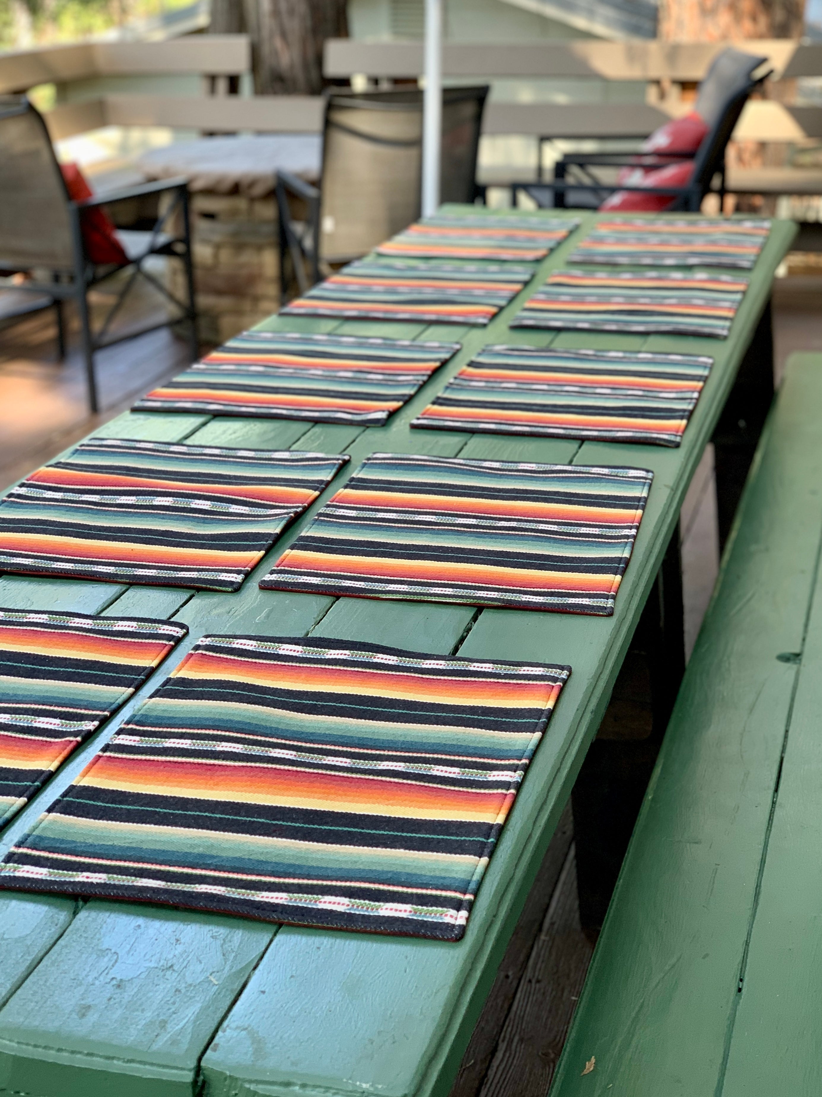Southwestern Serape Style Placemat