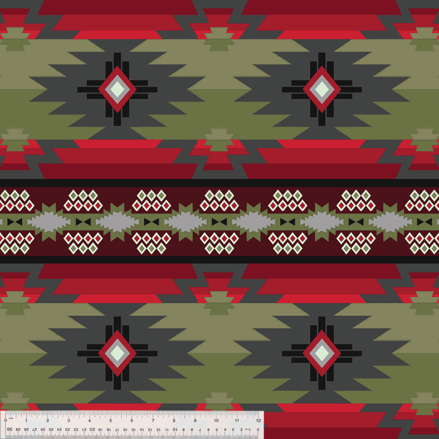 Tribal Winter Fleece - Sun Valley Olive - 49447-1