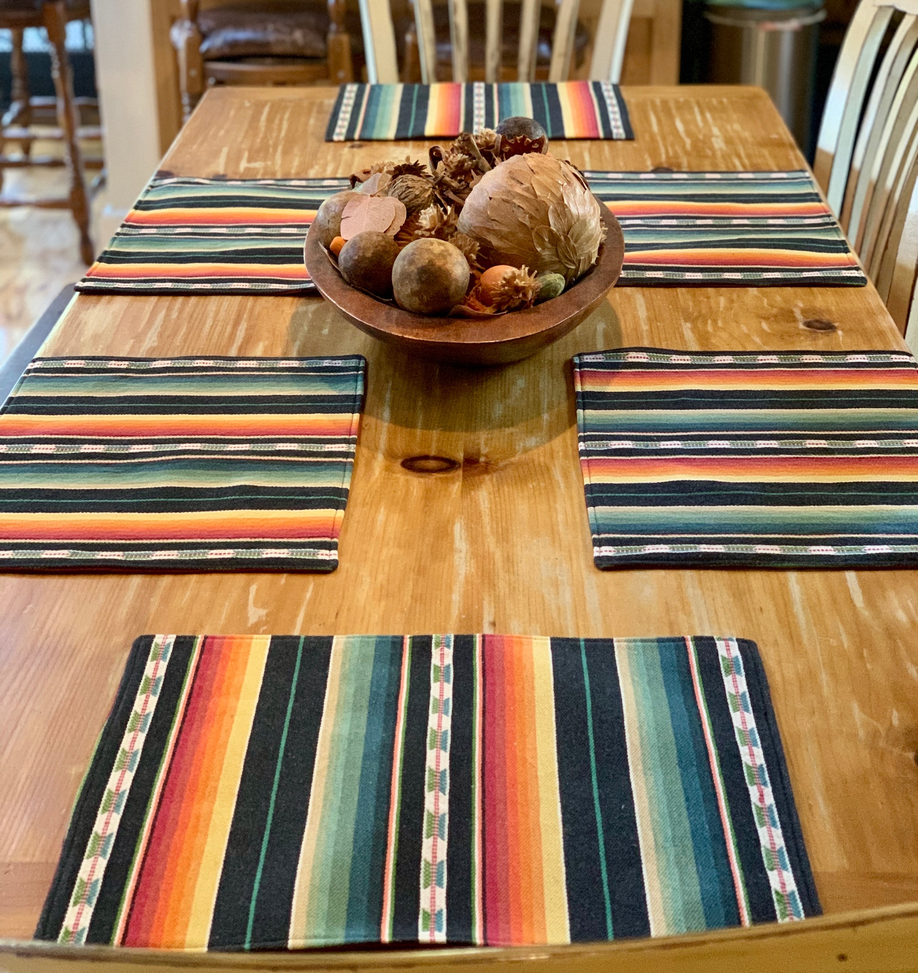 Southwestern Serape Style Placemat