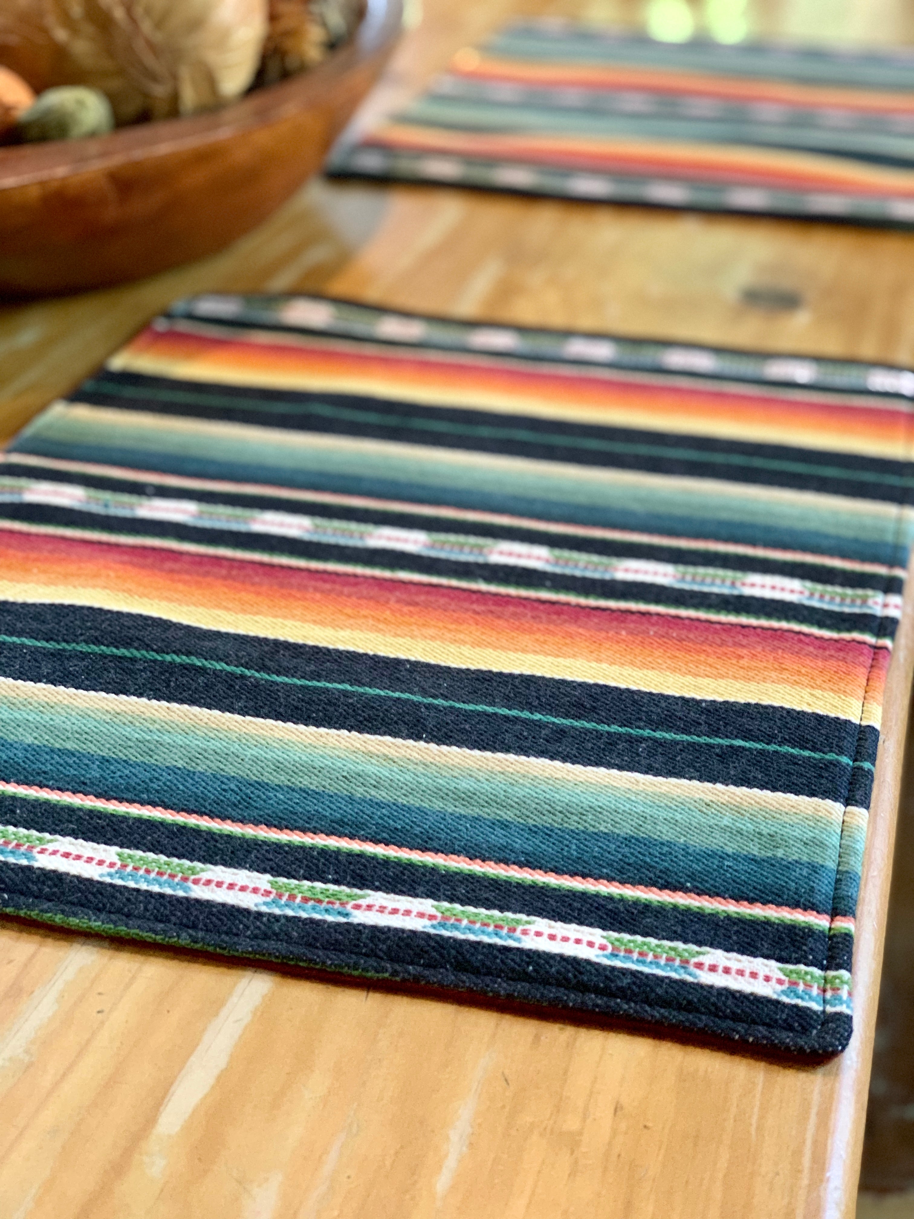 Southwestern Serape Style Placemat