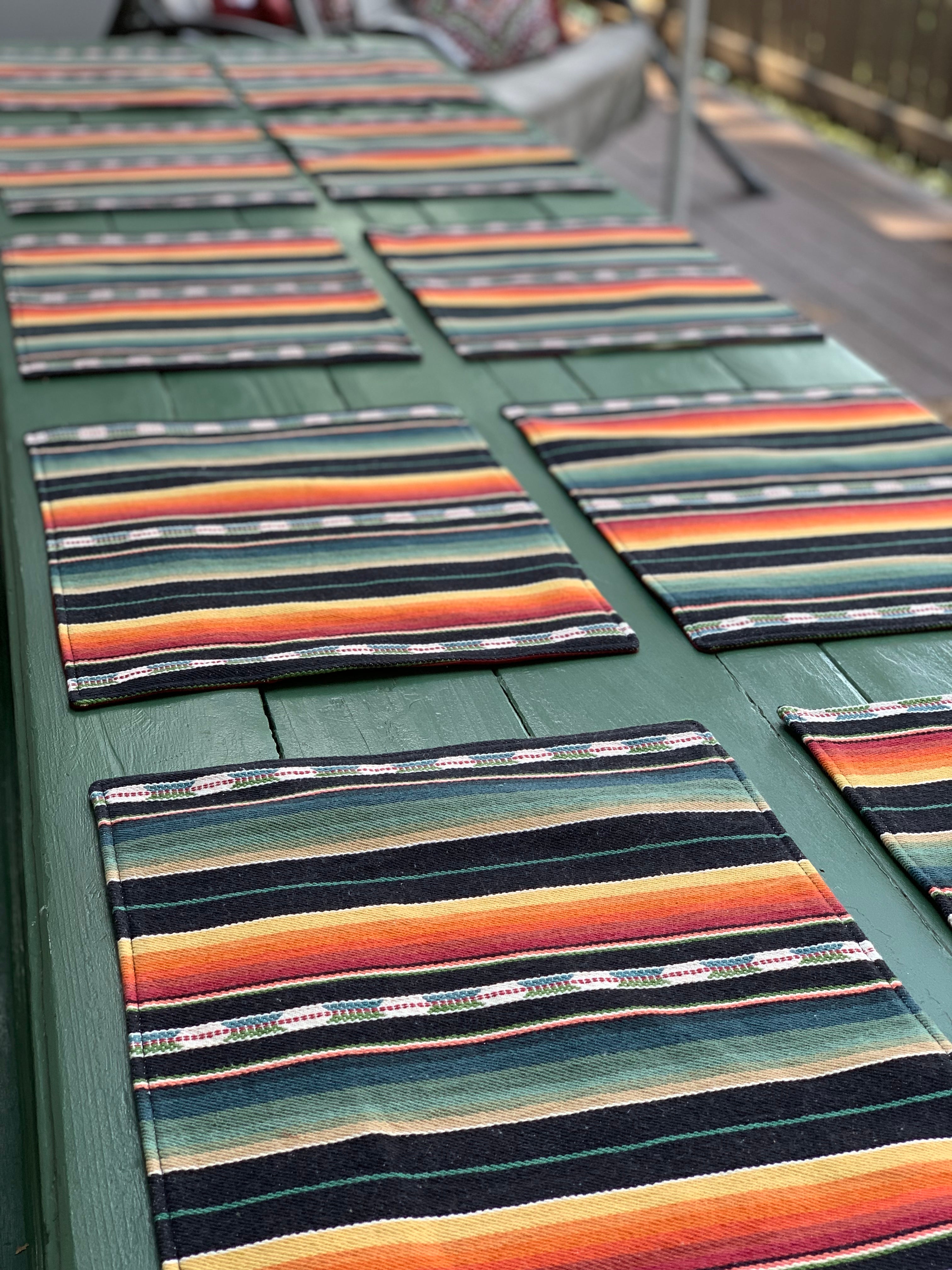 Southwestern Serape Style Placemat