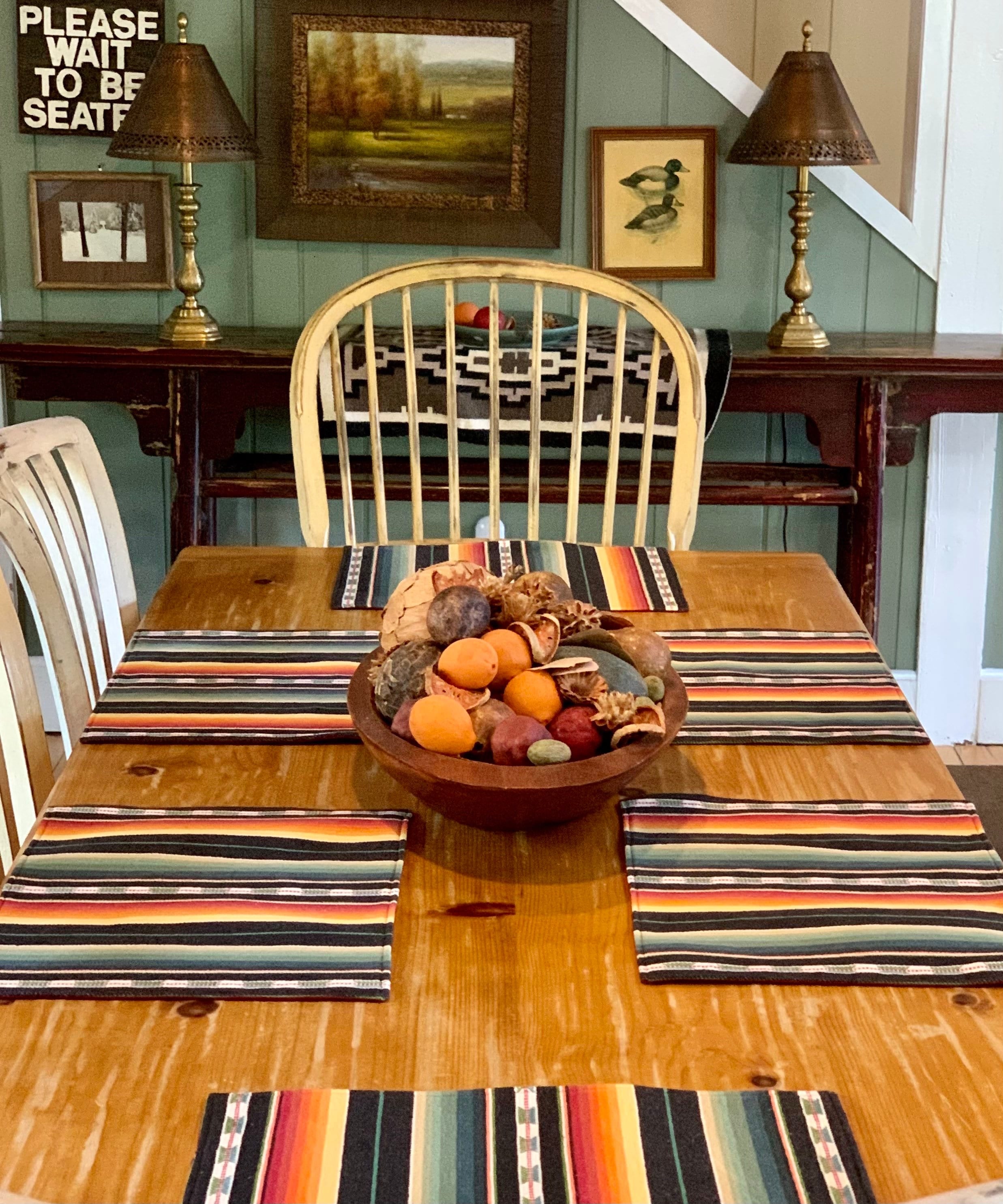 Southwestern Serape Style Placemat