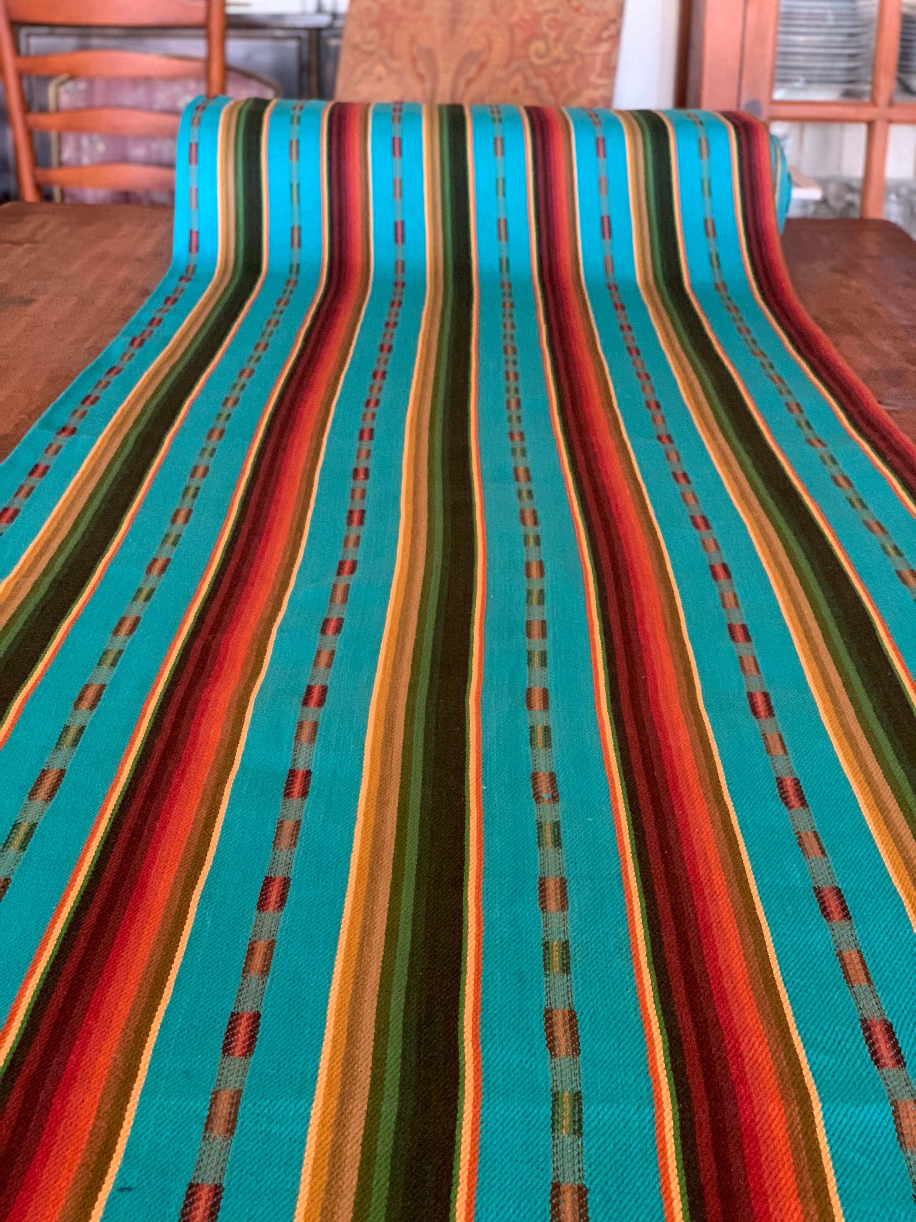 Taos Serape Style - Aqua