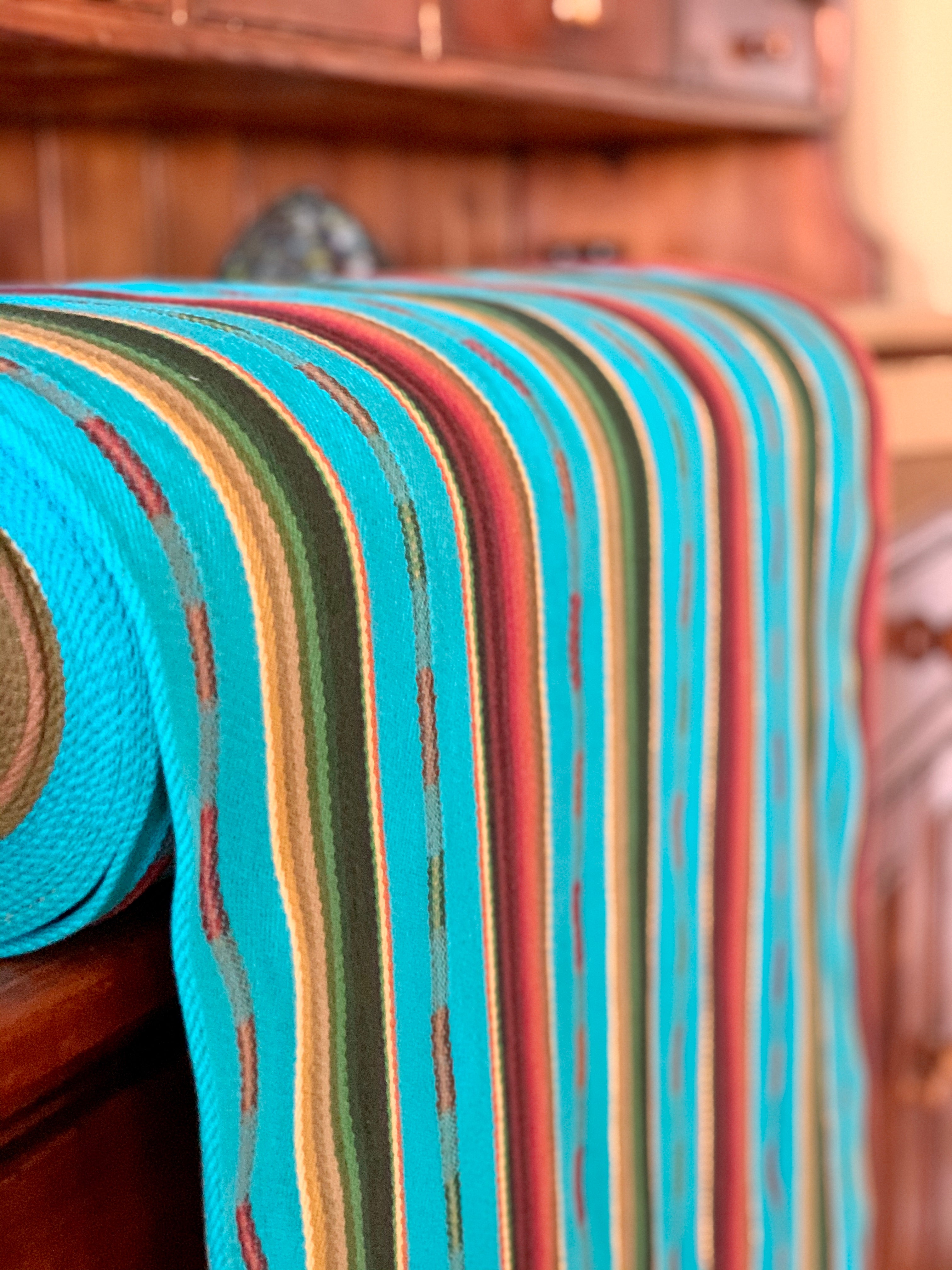 Taos Serape Style - Aqua