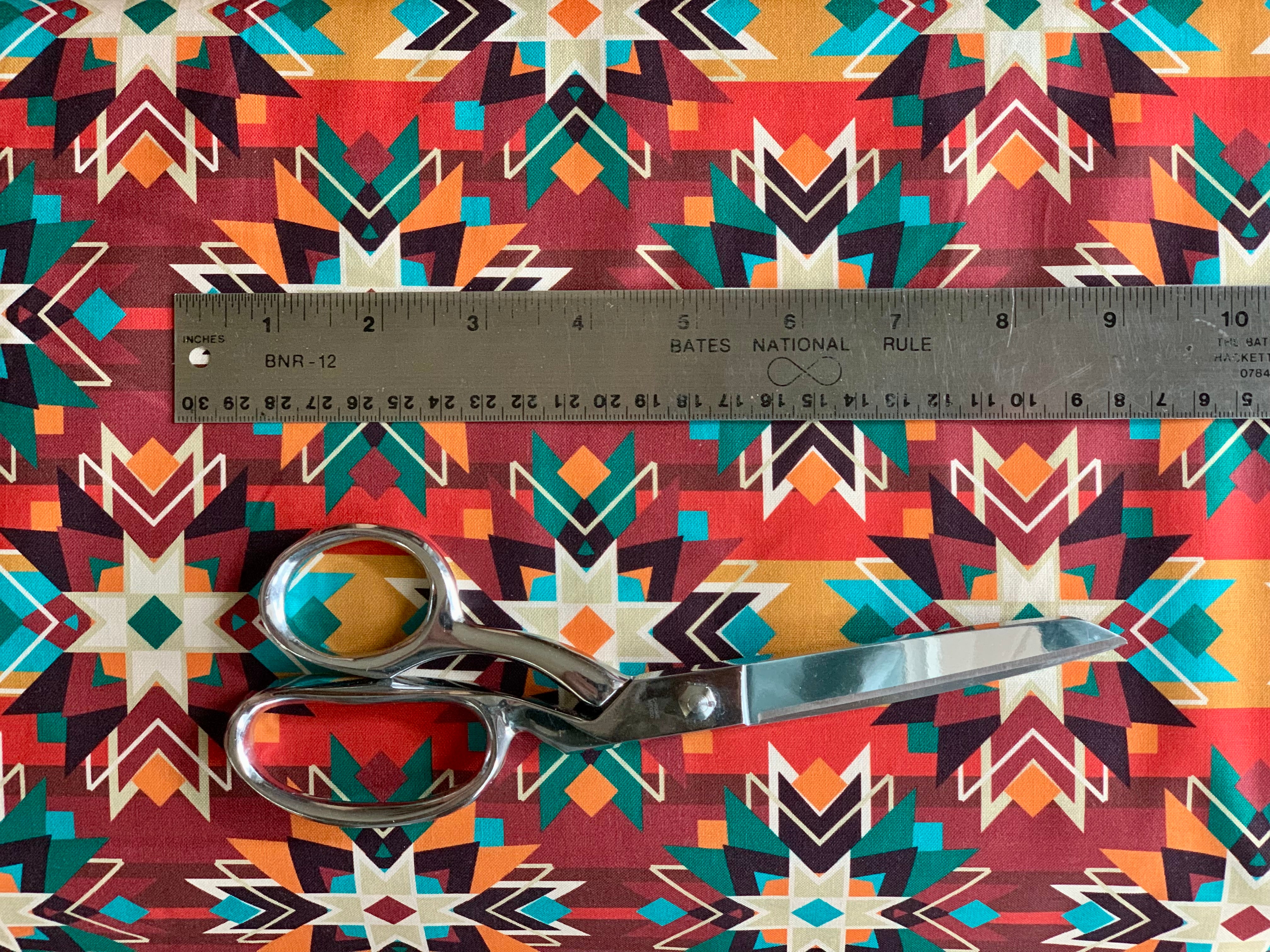 Tribal Cultural Southwest Native Fabric - 22 Red