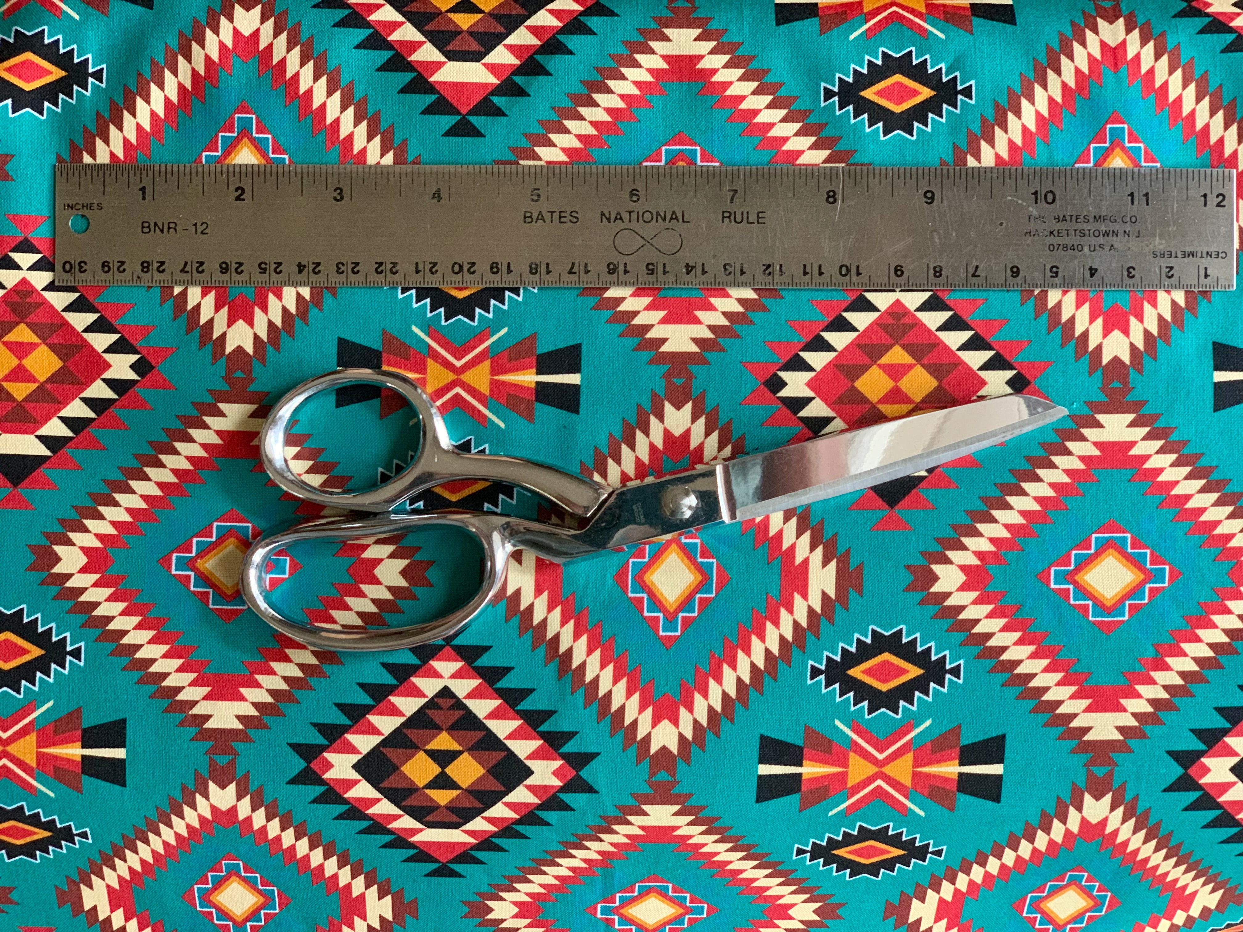 Tribal Cultural Southwest Native Fabric - 50 Teal