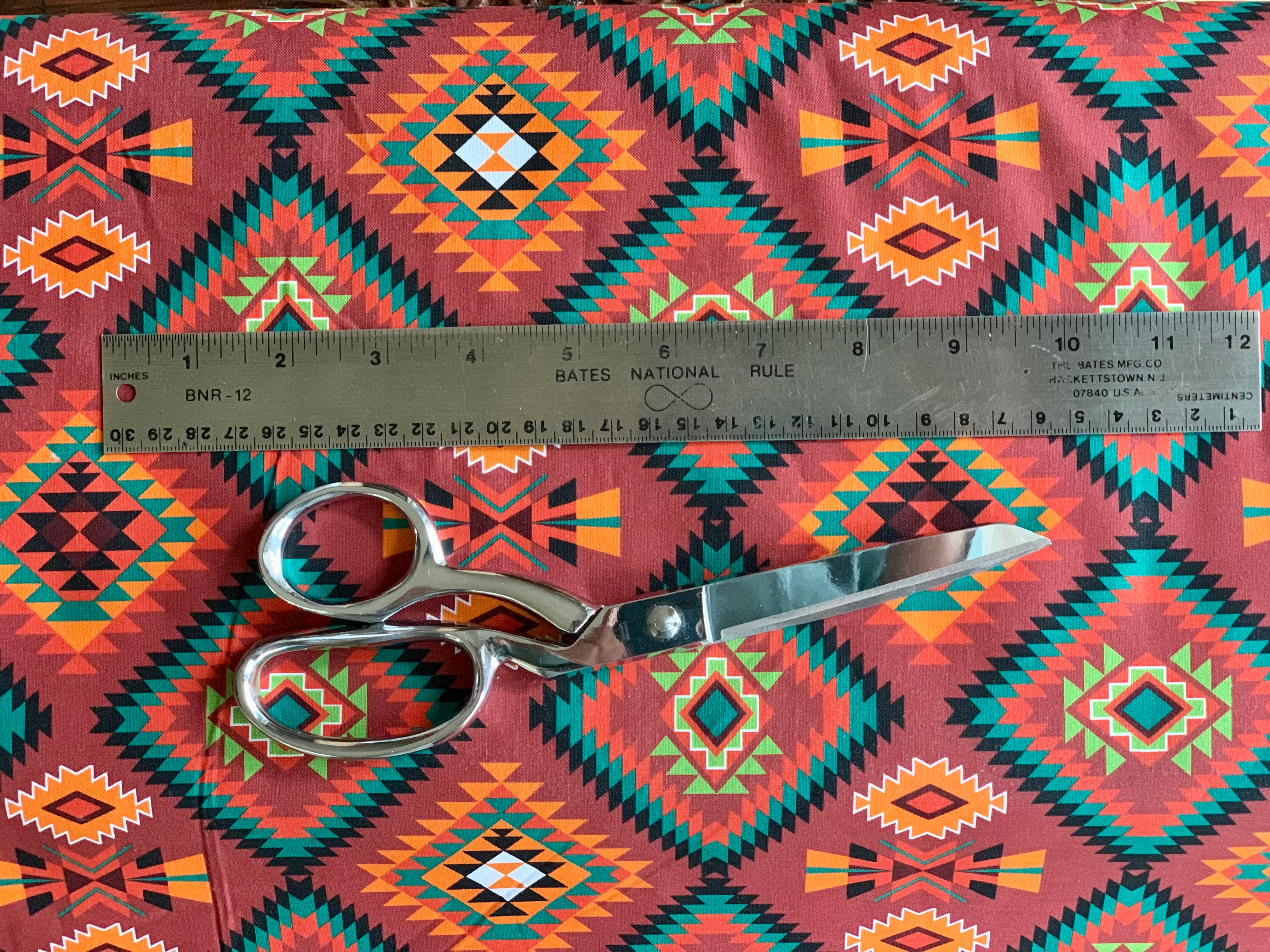Tribal Cultural Southwest Native Fabric - 50 Red