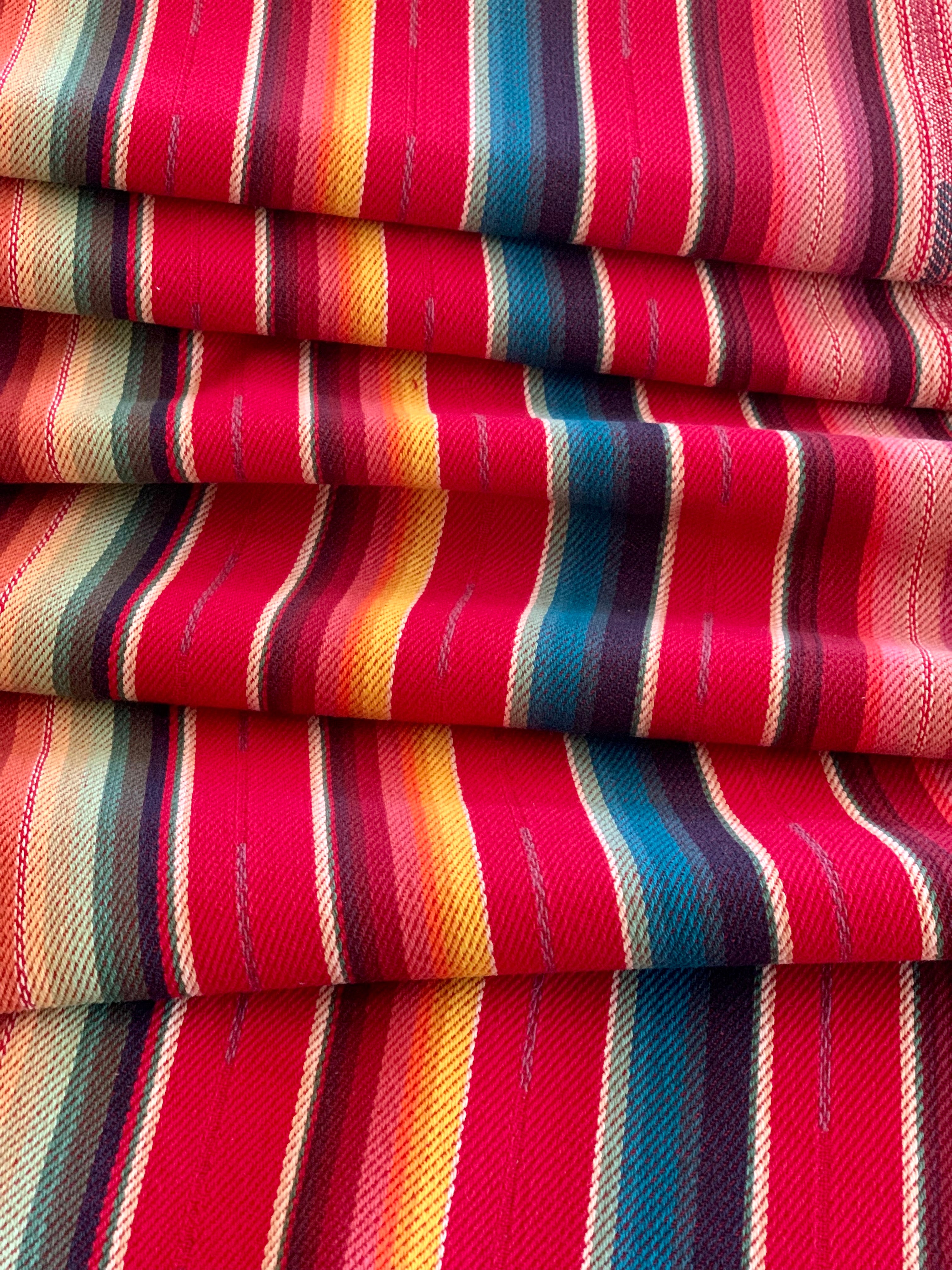 Taos Serape Style - Red