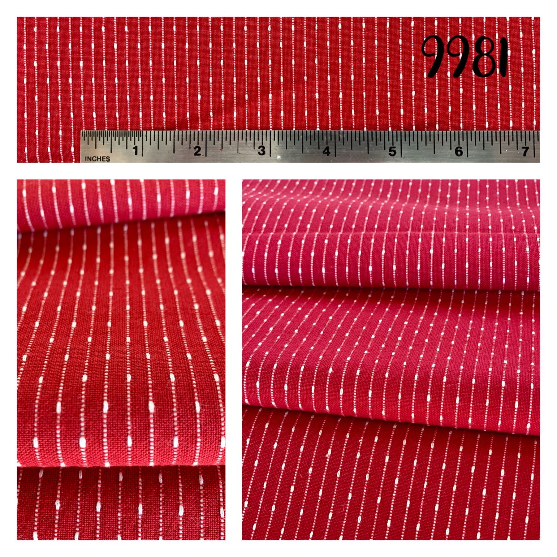 Red Check, Plaid, and Stripe Homespun Collection