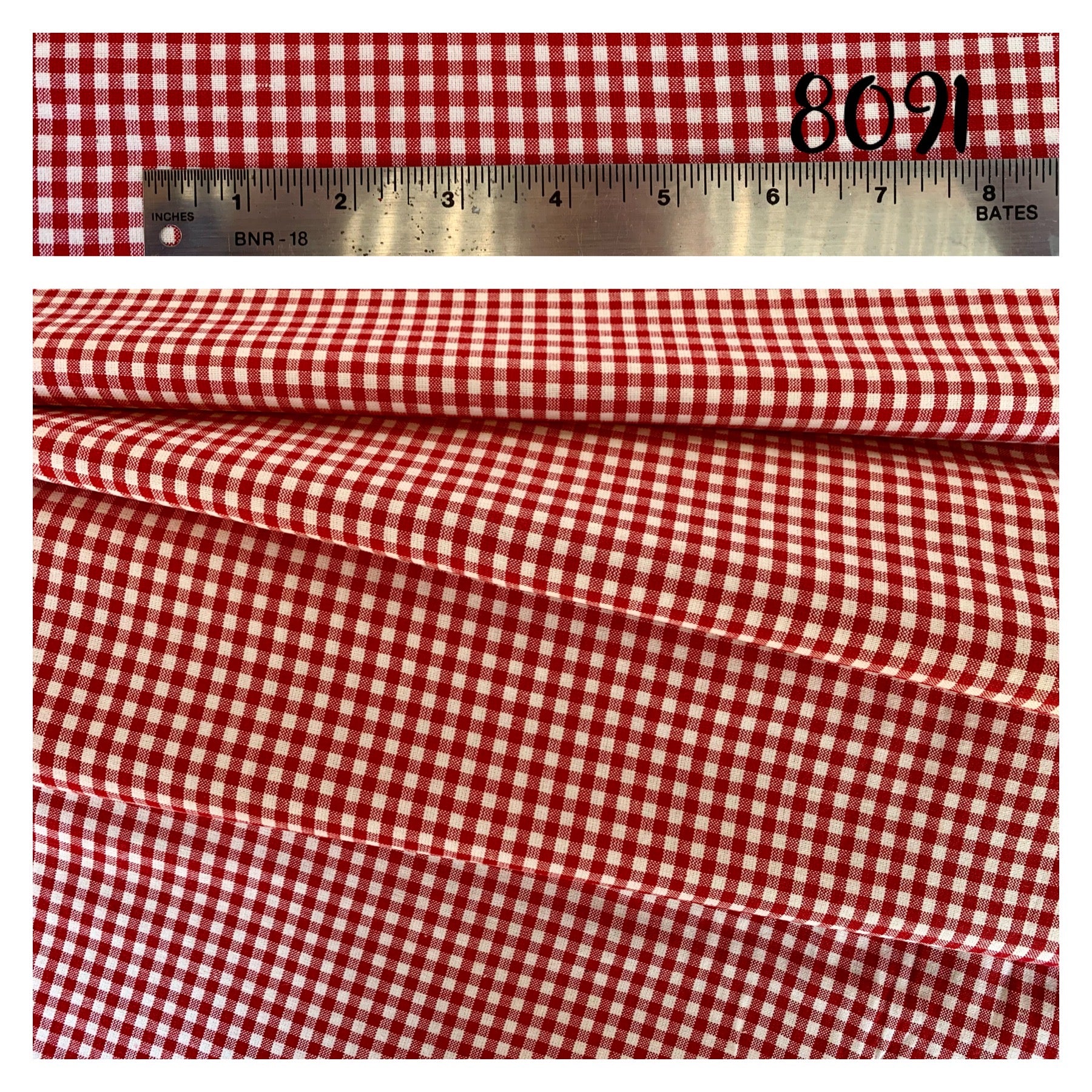 Red Check, Plaid, and Stripe Homespun Collection