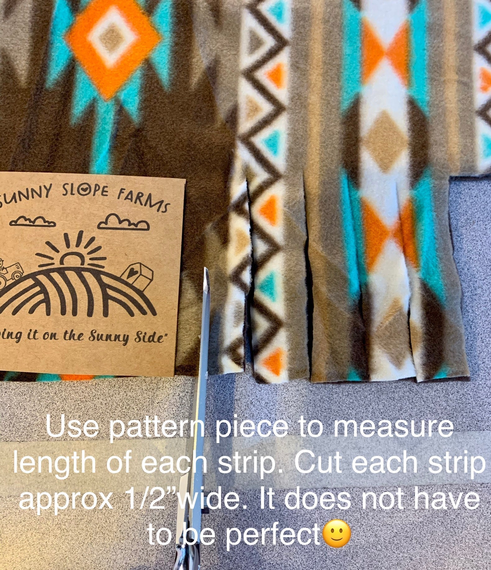 No Sew Blanket Kit - Tye Die - Personalization Available
