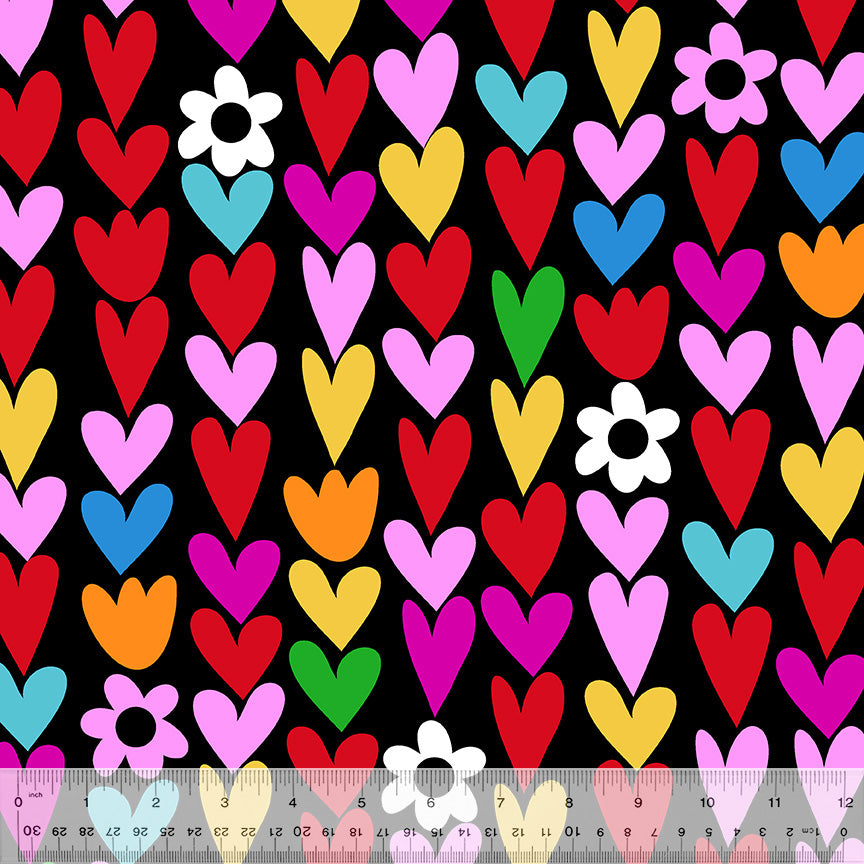 Hearts Fleece - 50730-1