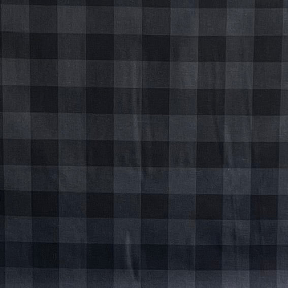 Gray and Black Buffalo Plaid Quilter Cotton