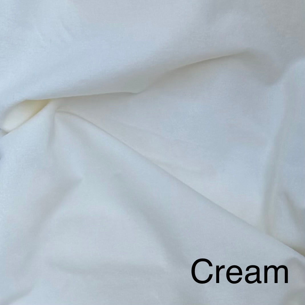 Flannel - Ivory Cream