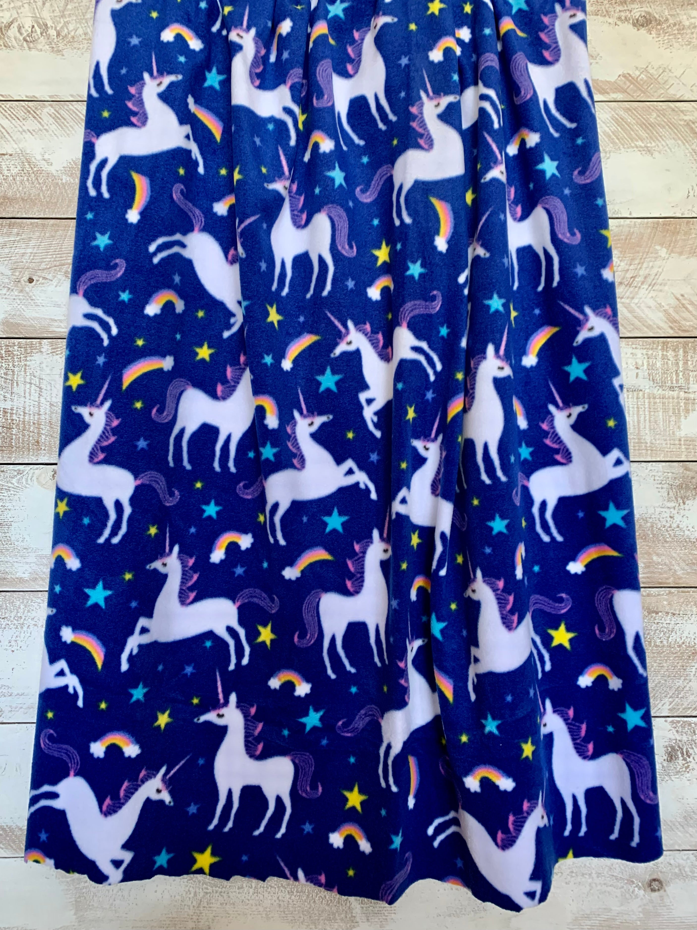 No Sew Blanket Kit - Unicorn - Personalization Available