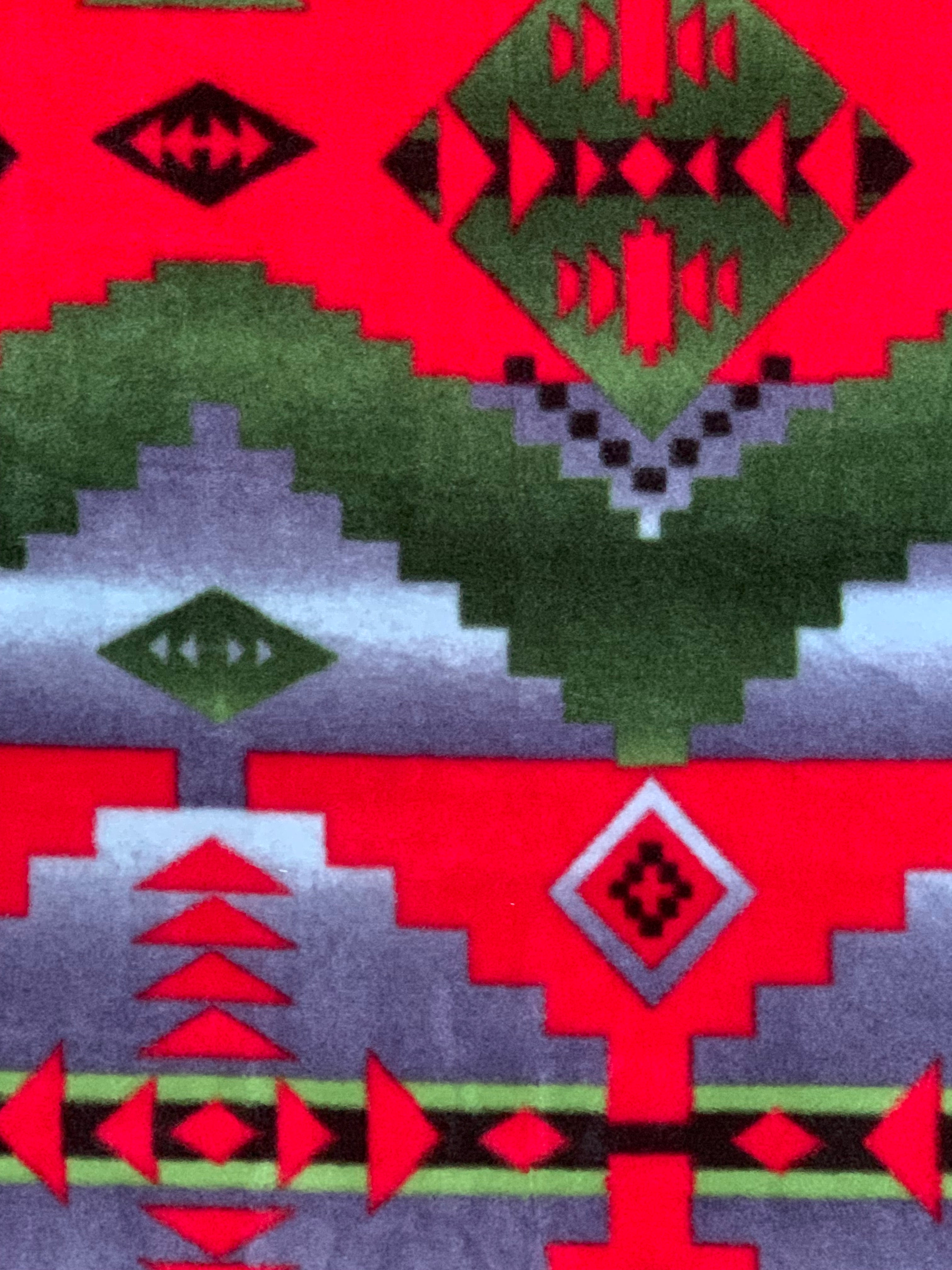 Tribal Winter Fleece - Cody Red