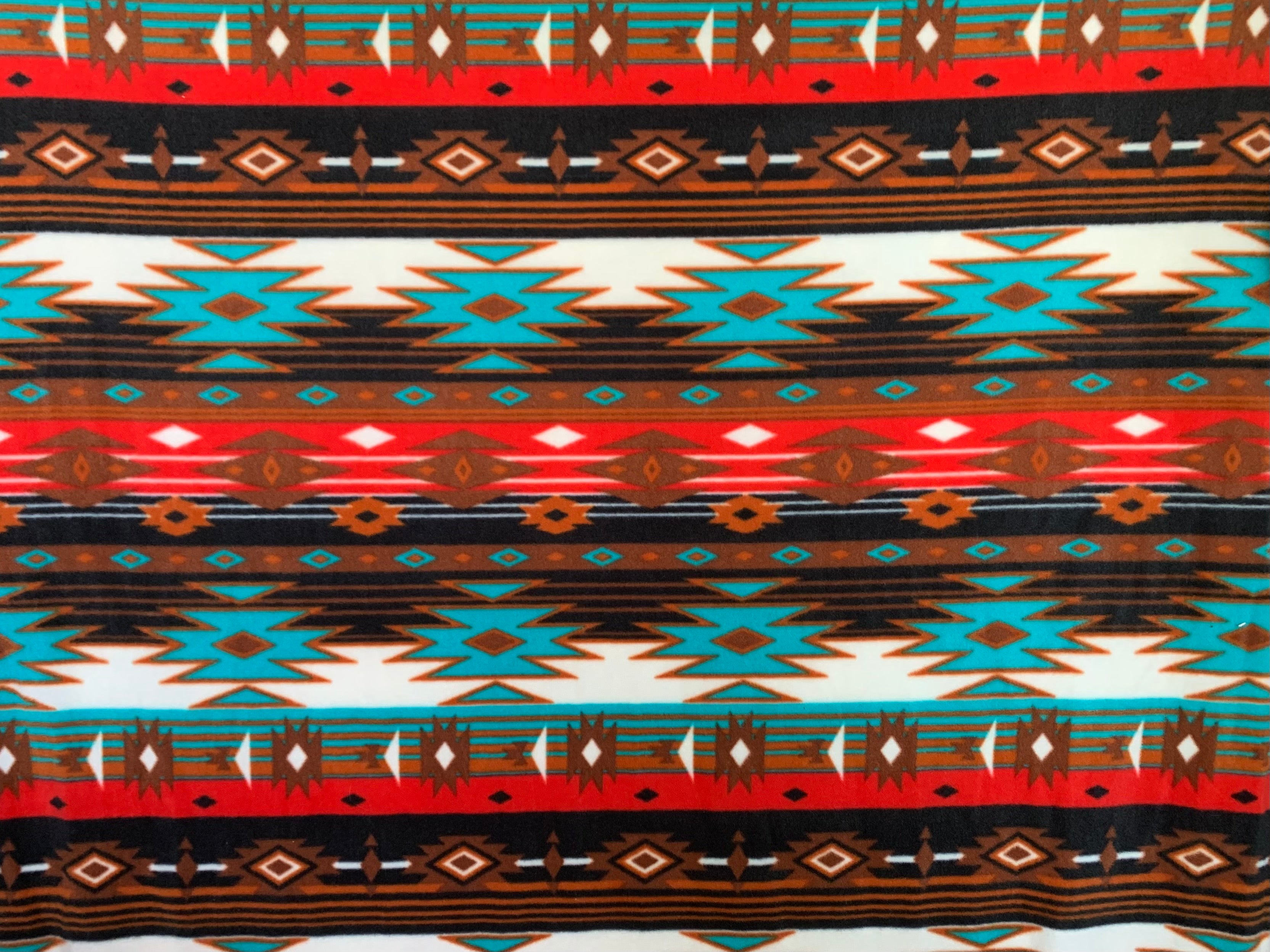 Tribal Winter Fleece - Rudy Brown - 52331-2