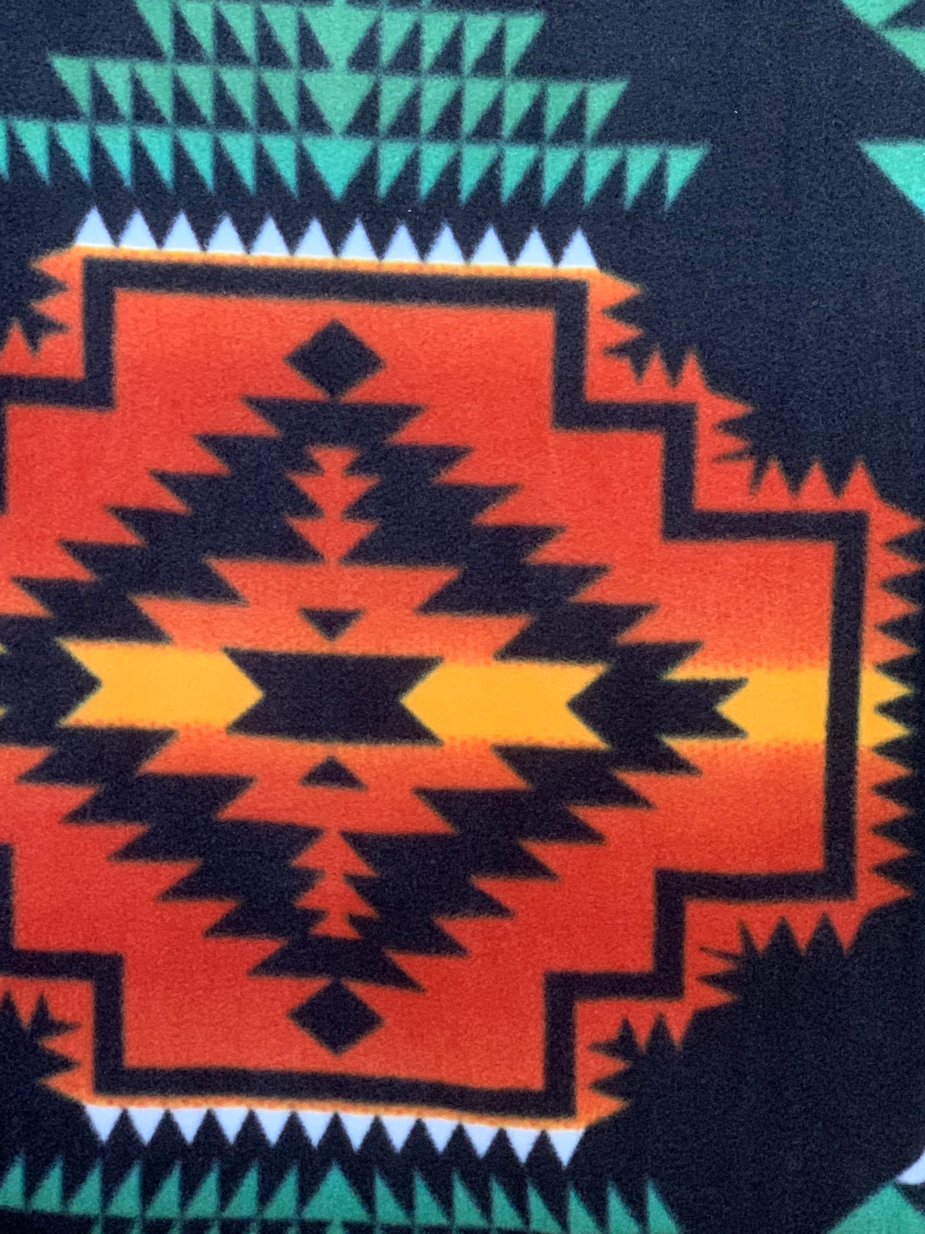 Tribal Winter Fleece - Windrunner - Black - 34335-4