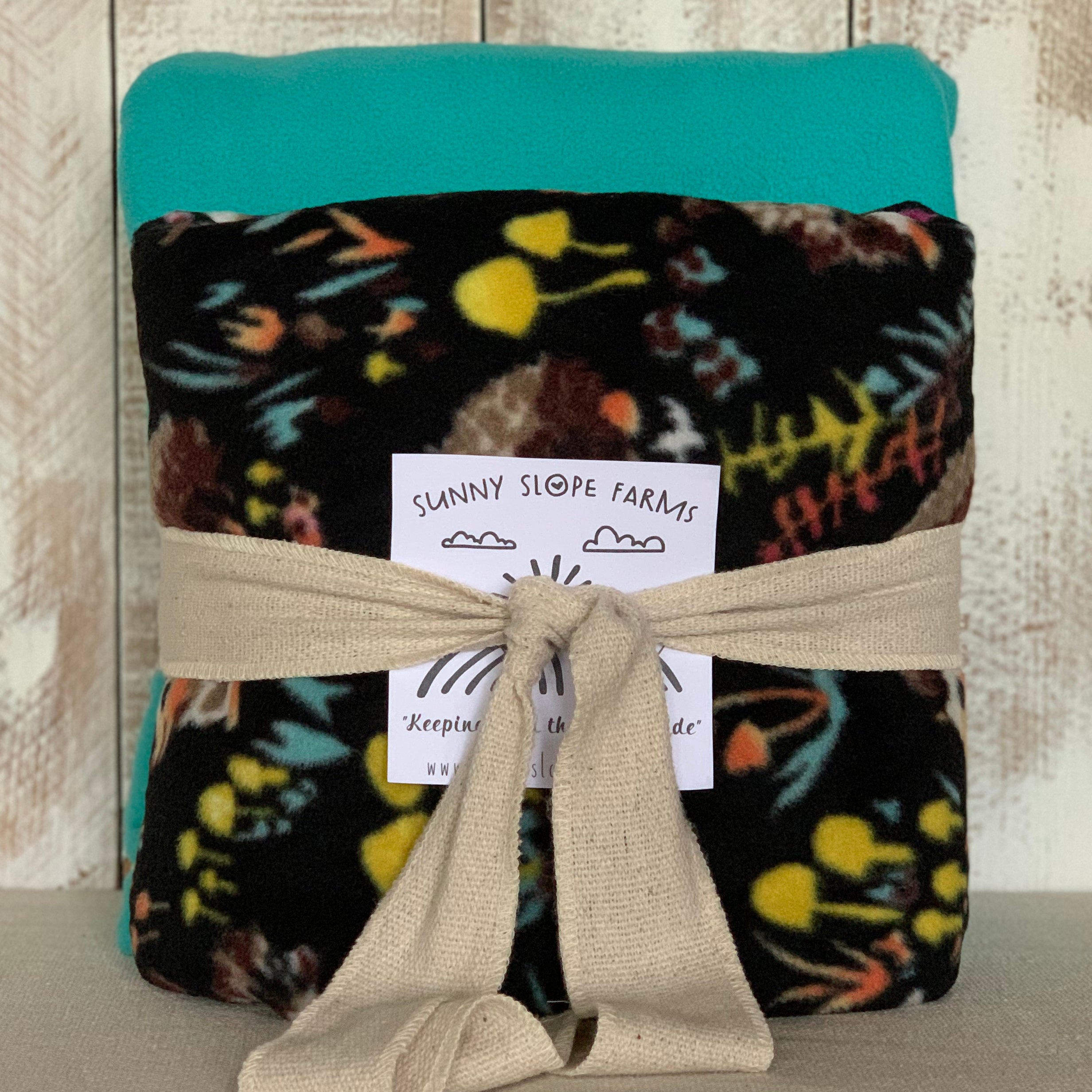 No Sew Blanket Kit - Hedgehog - Personalization Available