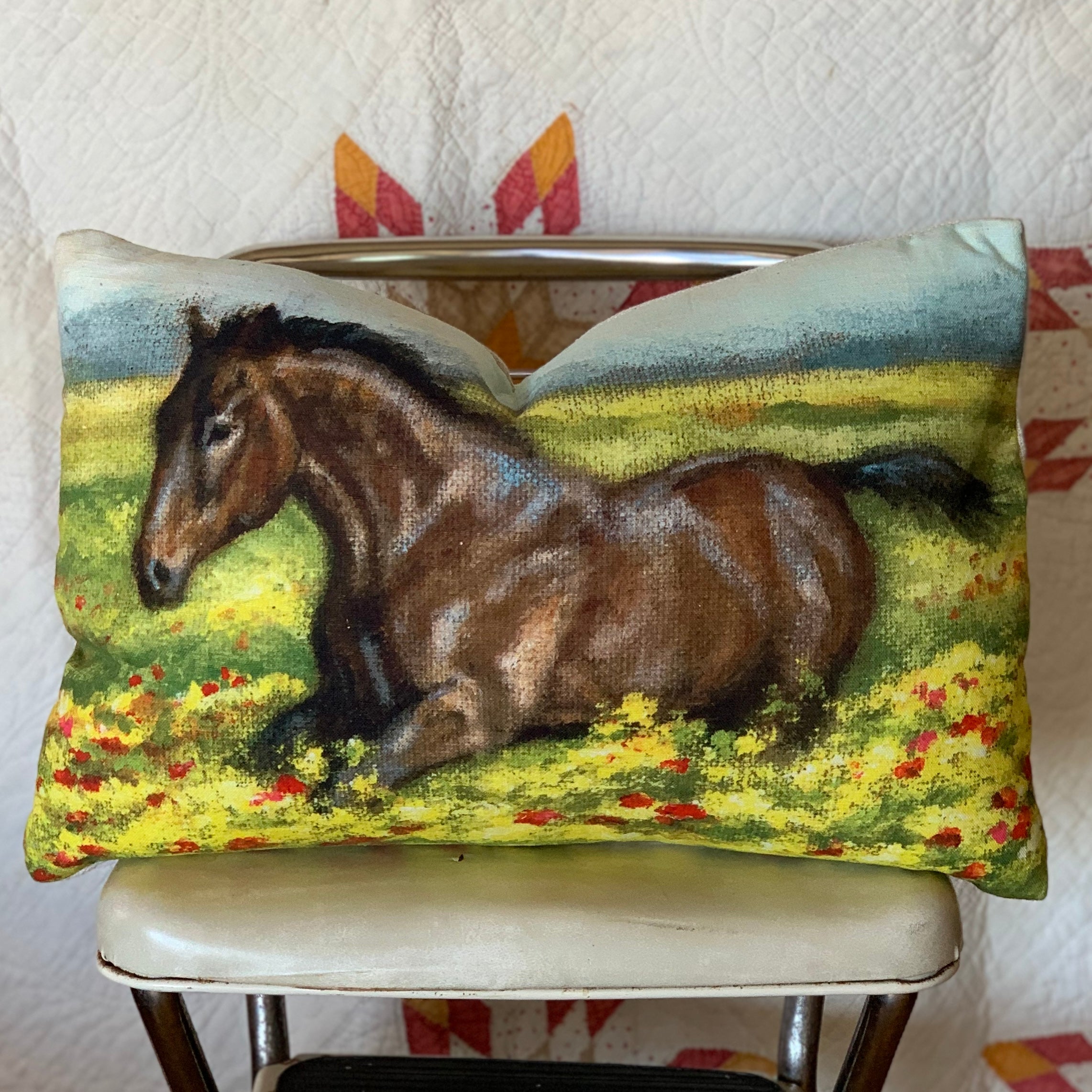 Horse pillow online covers