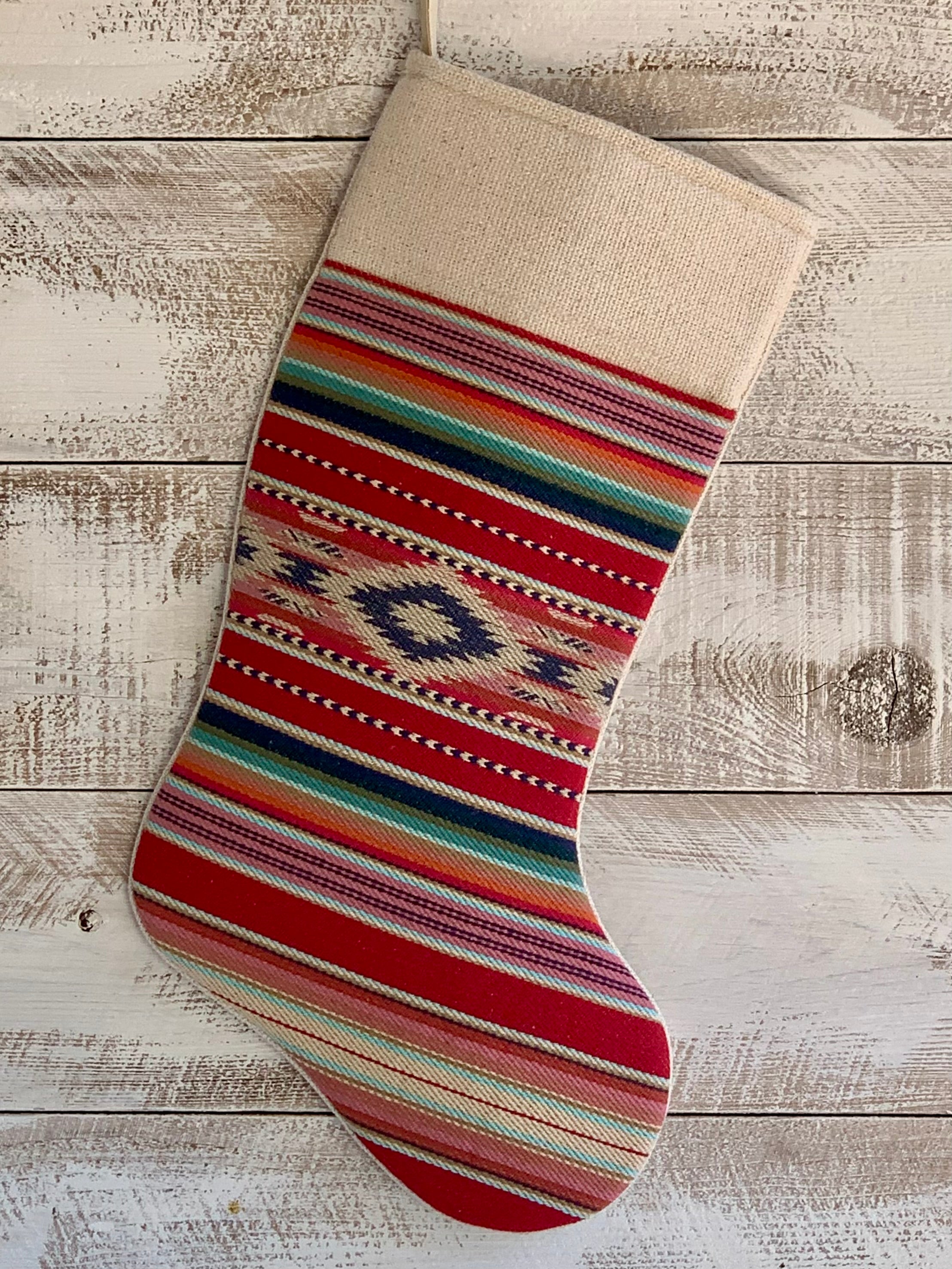 Red Serape Stocking