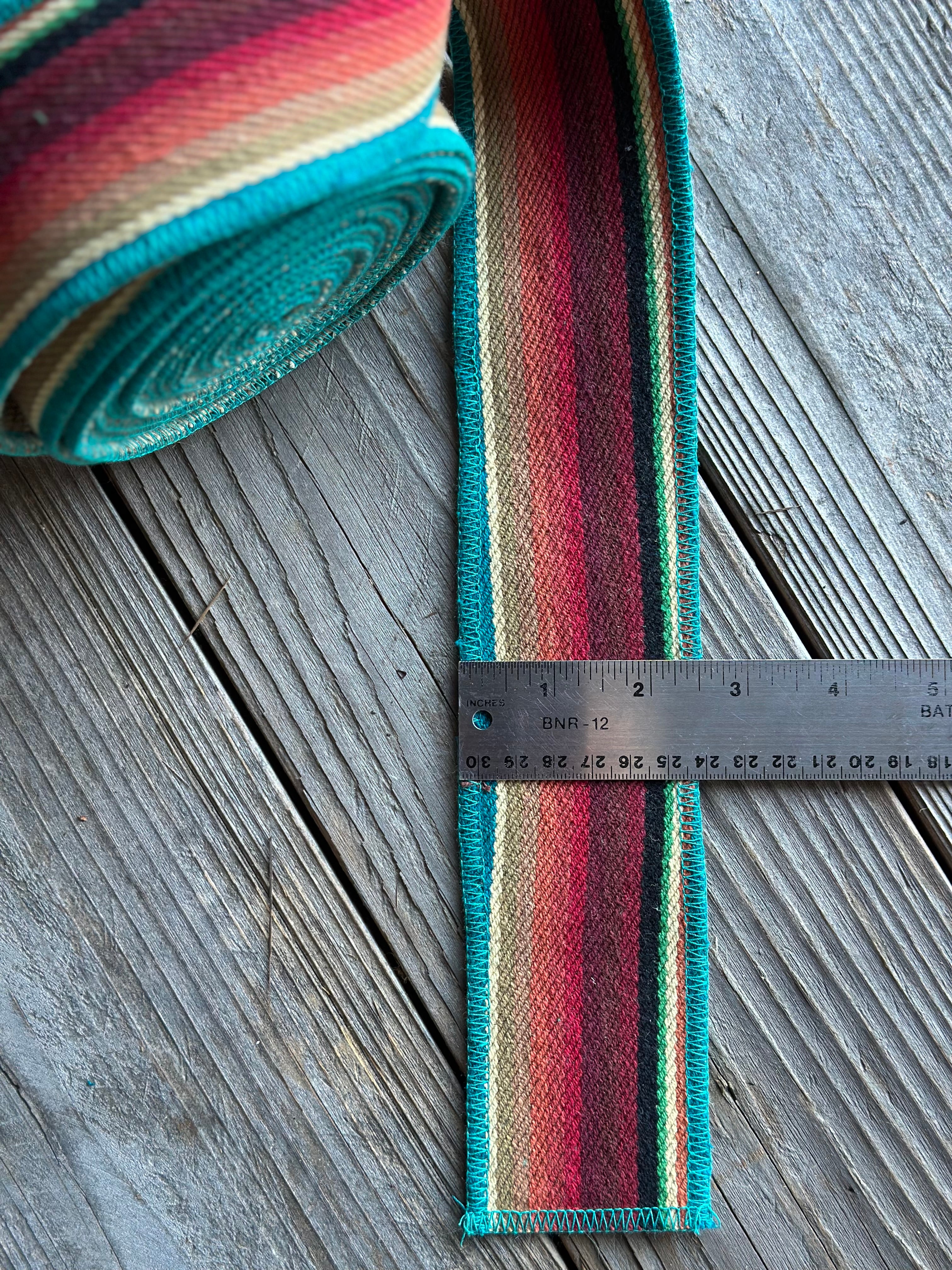 Serape Style Wired Ribbon 2 1/2" Wide - 5 Yards