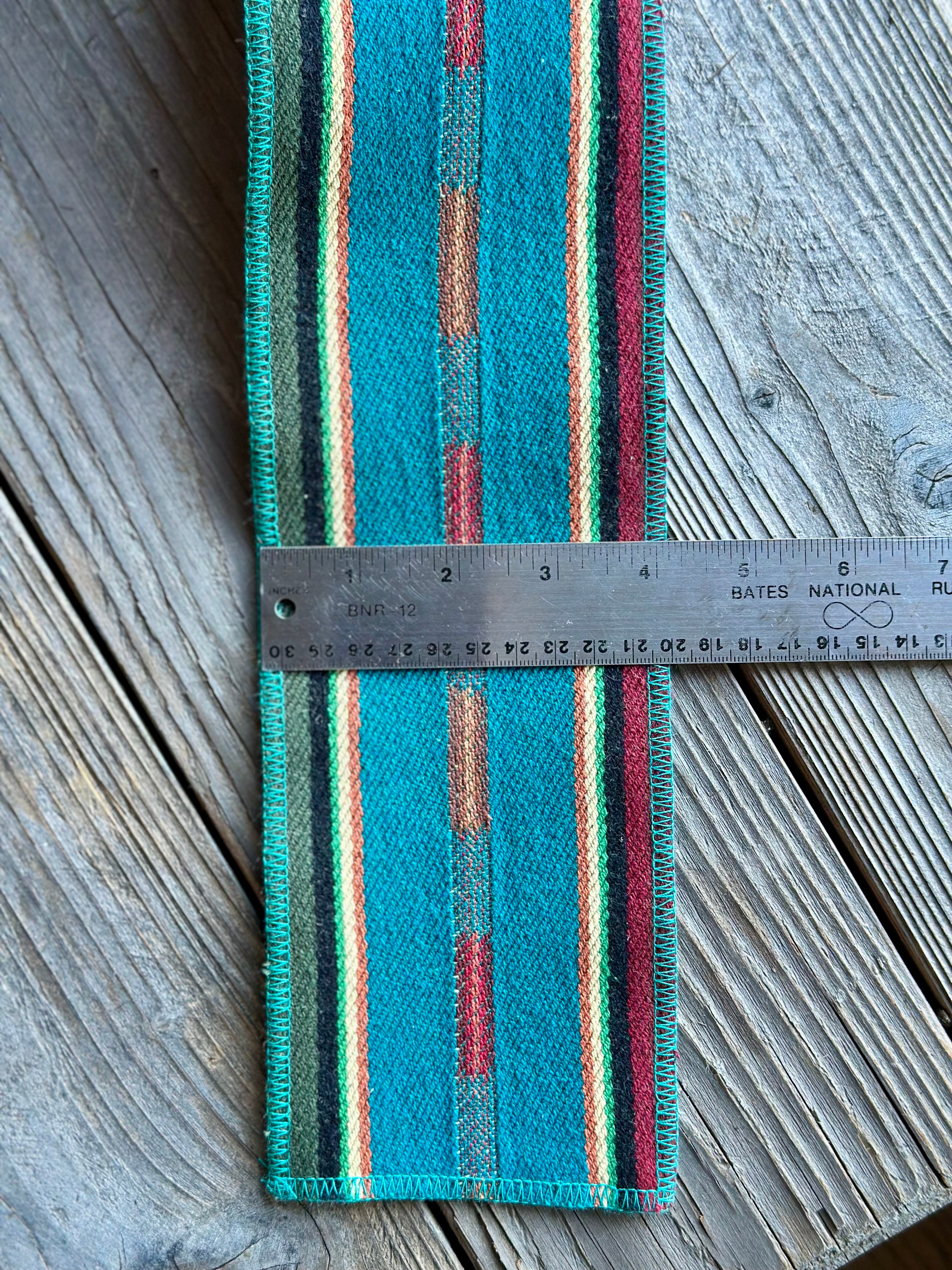 Serape Style Wired Ribbon 4" Wide - 5 Yards