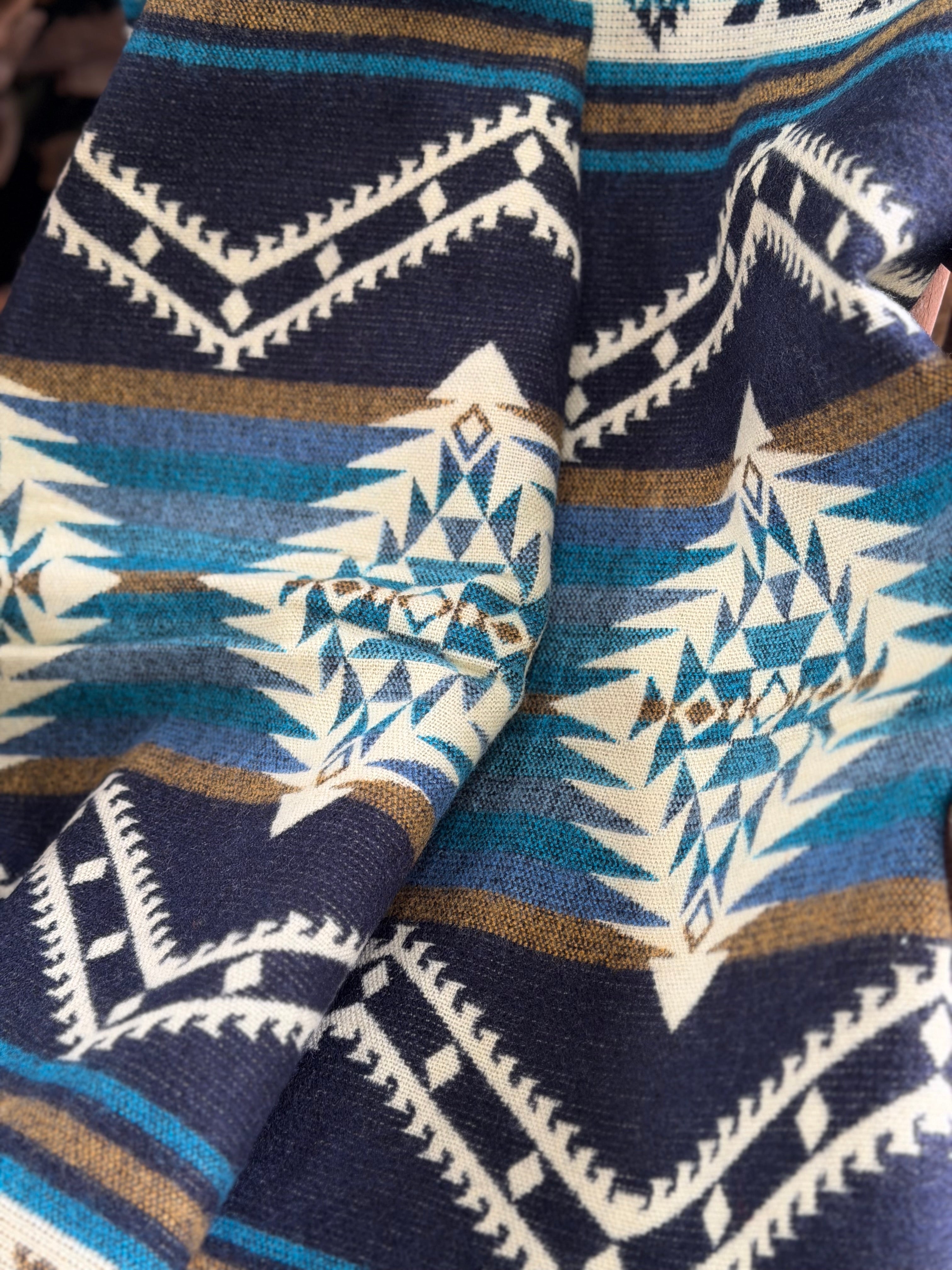 Alpaca Wool and Acrylic Blanket