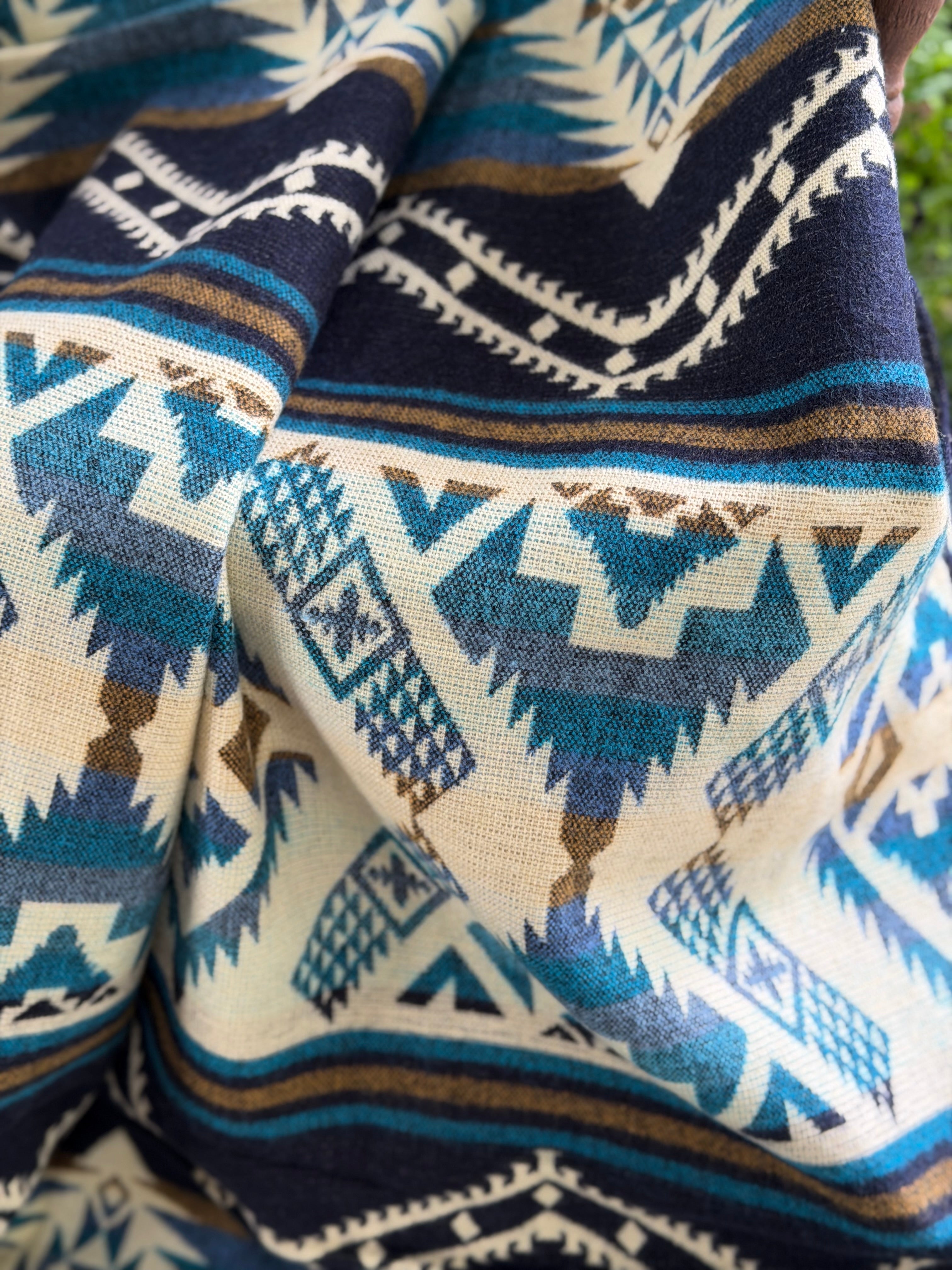 Alpaca Wool and Acrylic Blanket