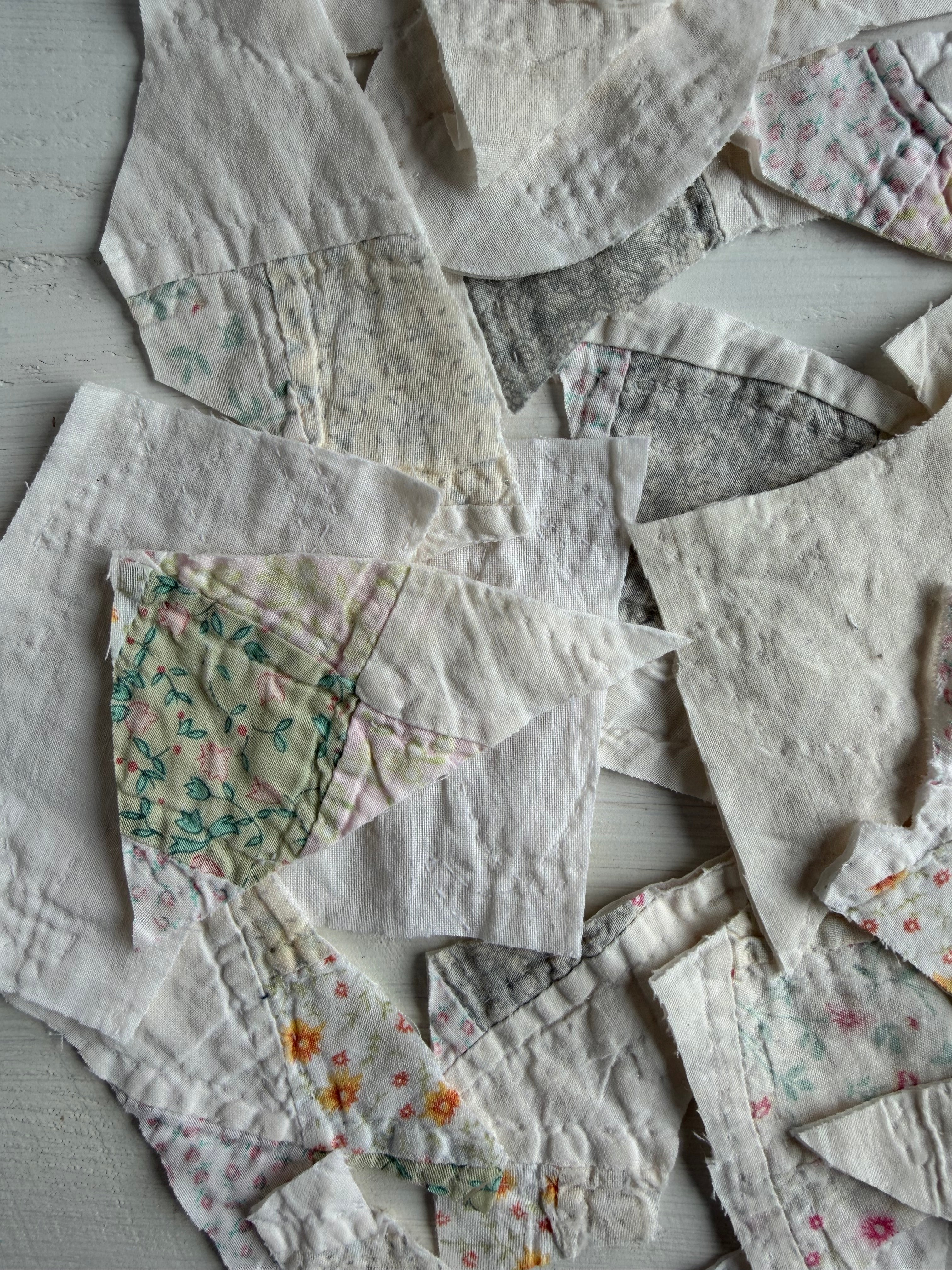 Vintage Quilt Scraps