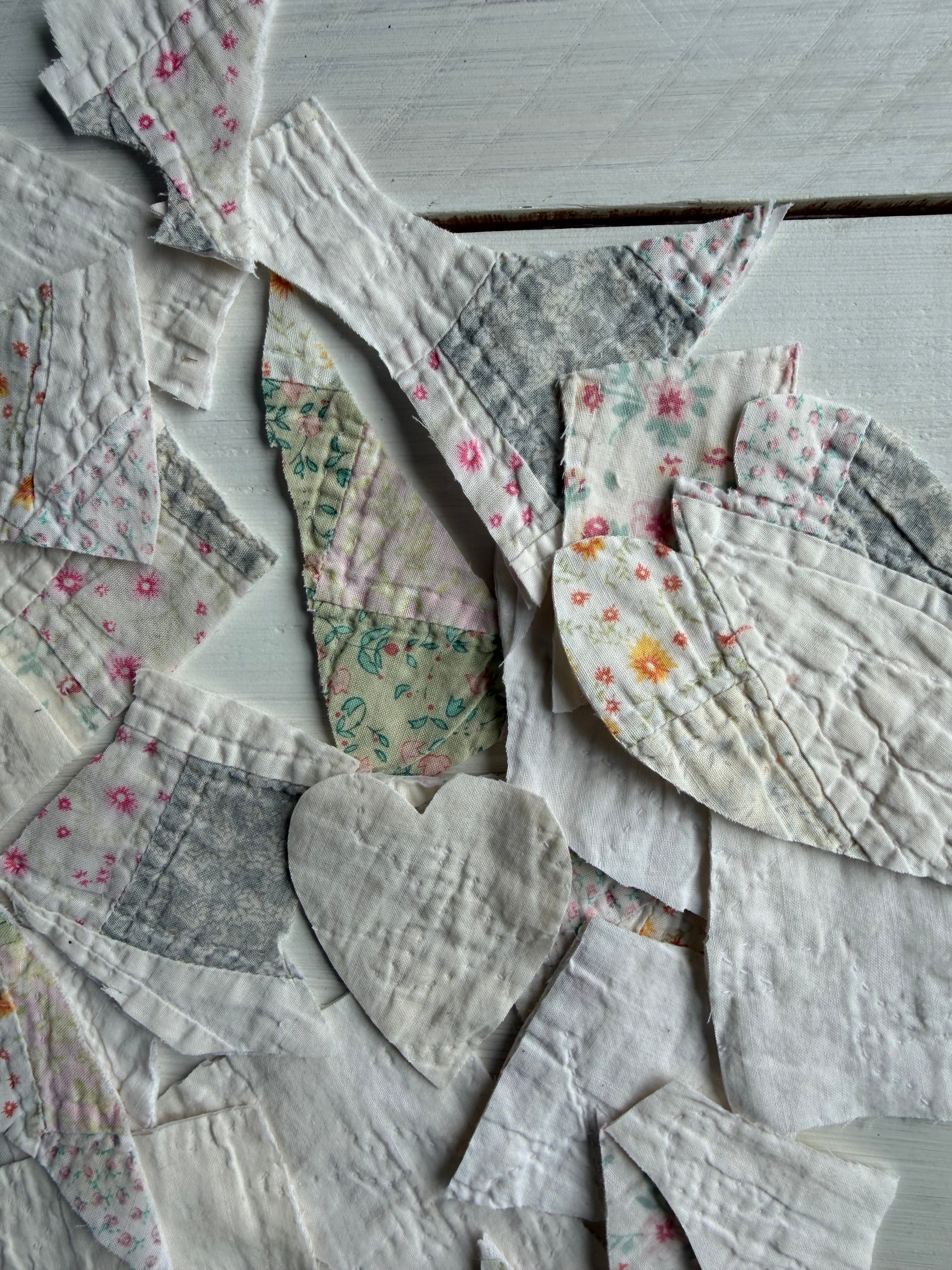 Vintage Quilt Scraps
