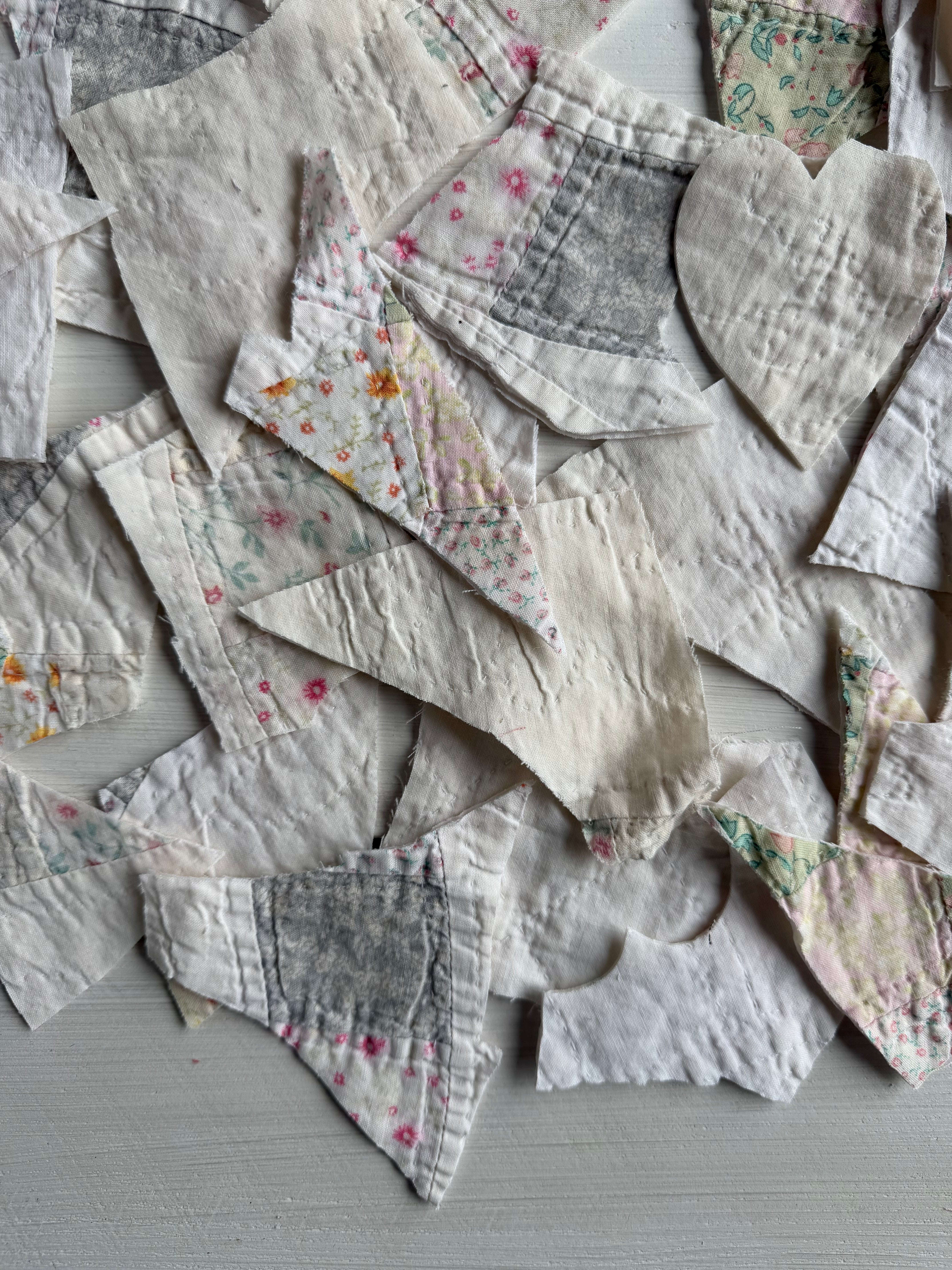 Vintage Quilt Scraps