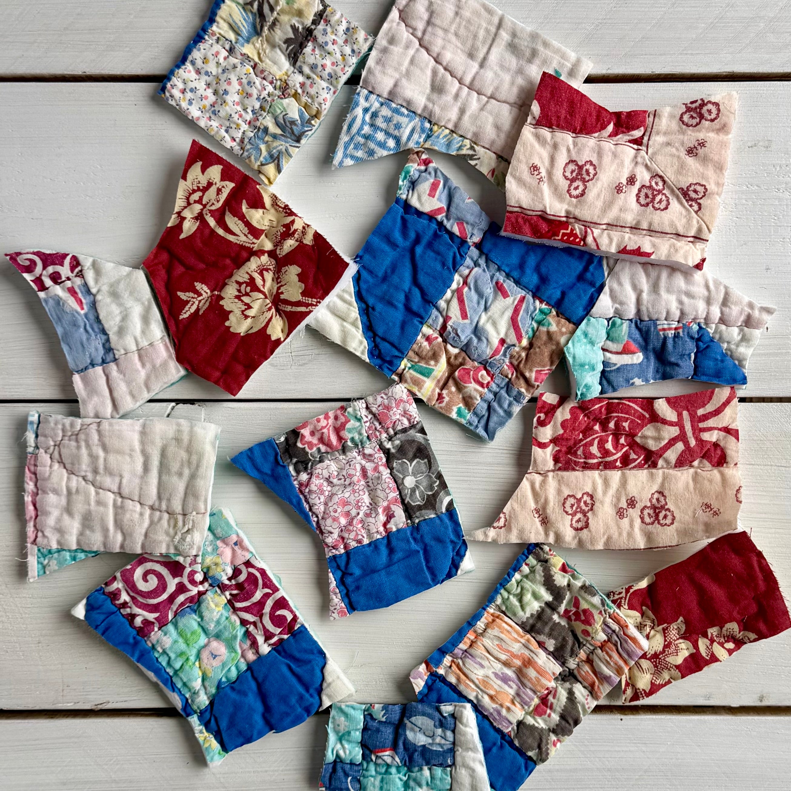 Vintage Quilt Scraps