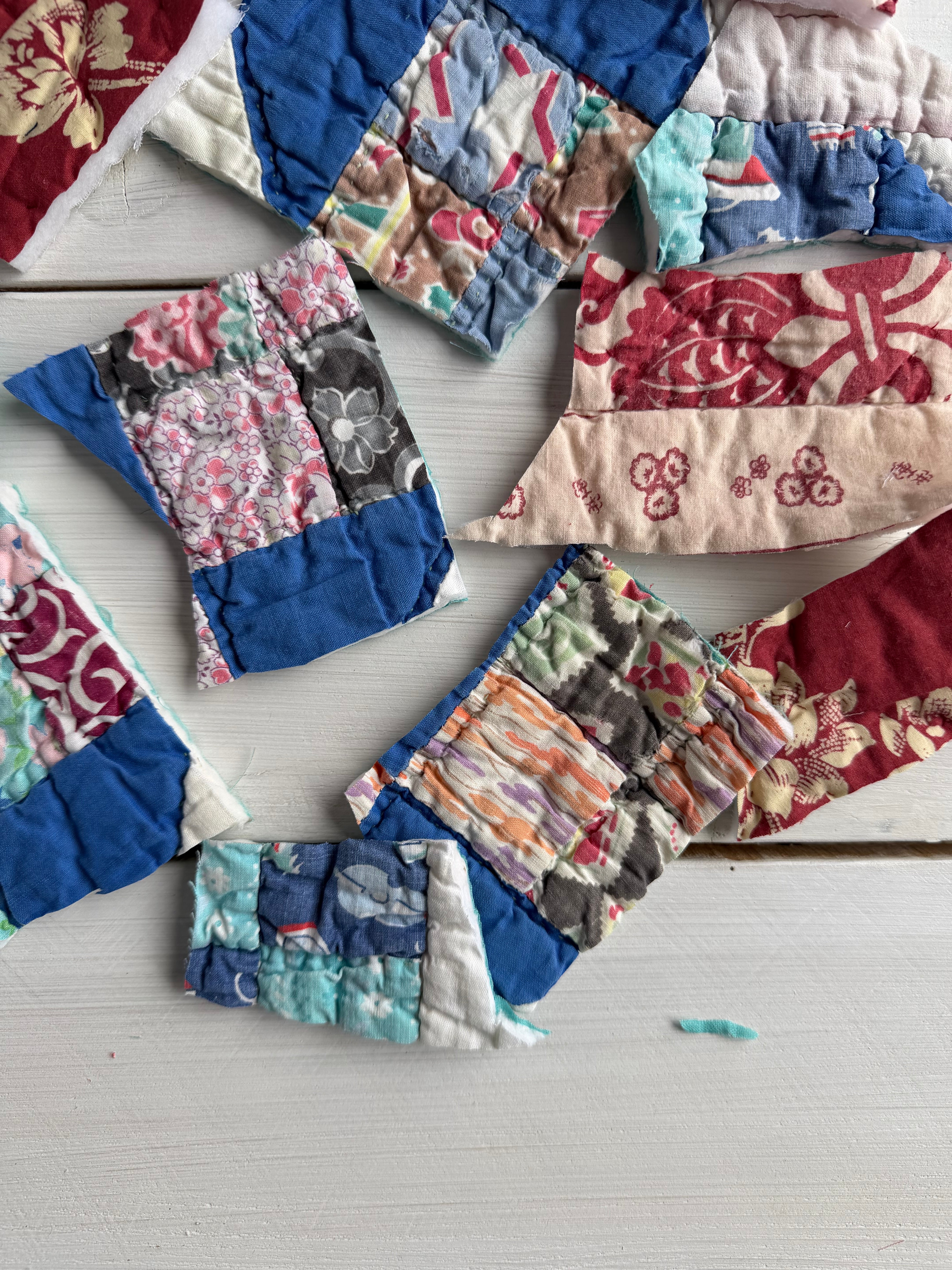 Vintage Quilt Scraps
