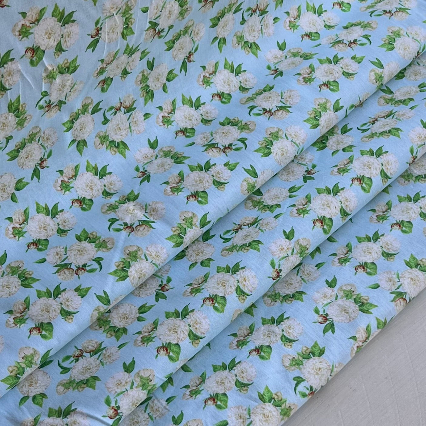 Love Letters Rose Fabric Blue by Windham Fabrics (Copy)