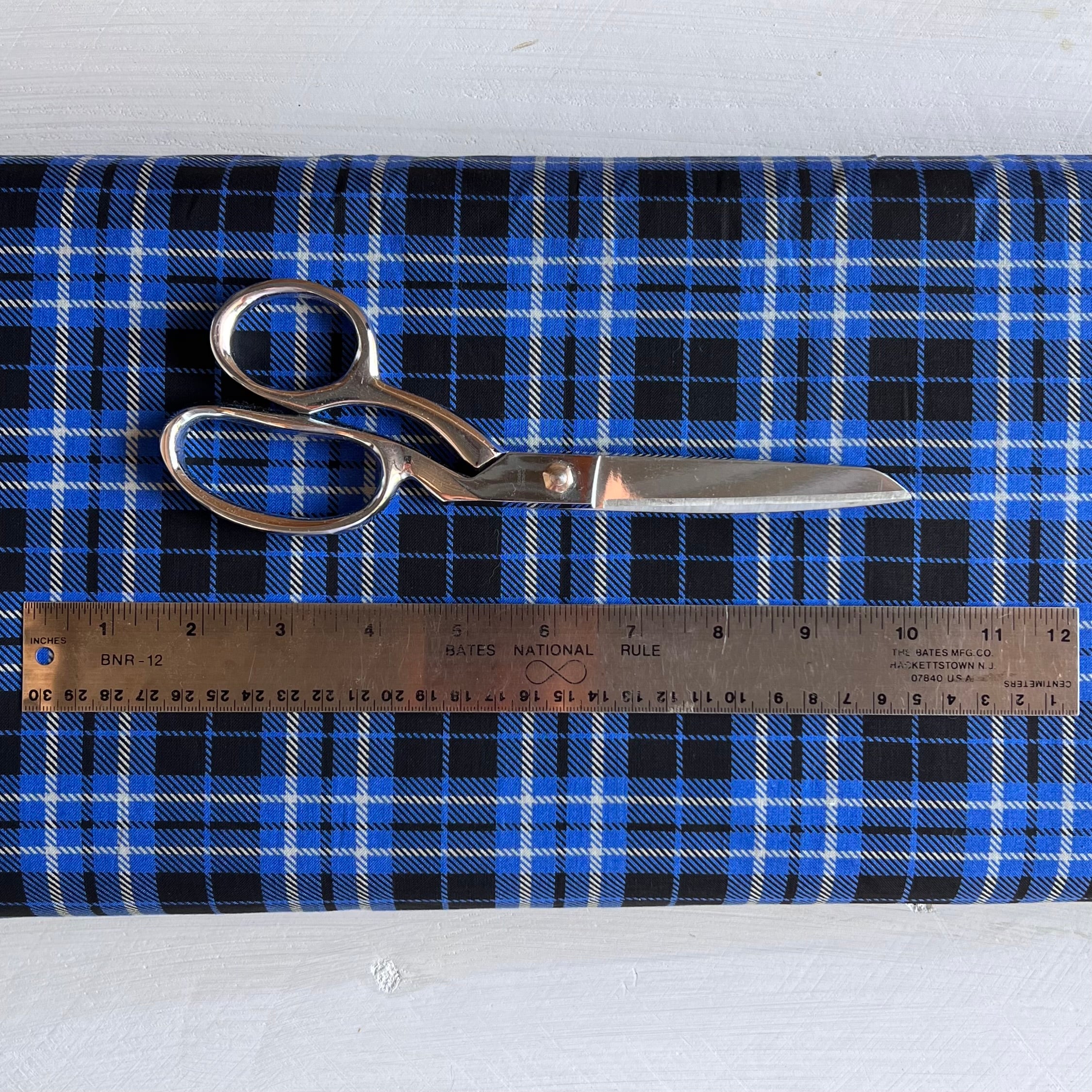 Dad Plaids - Red, Green, Blue Tartan Plaid Fabric - Quilter Cotton