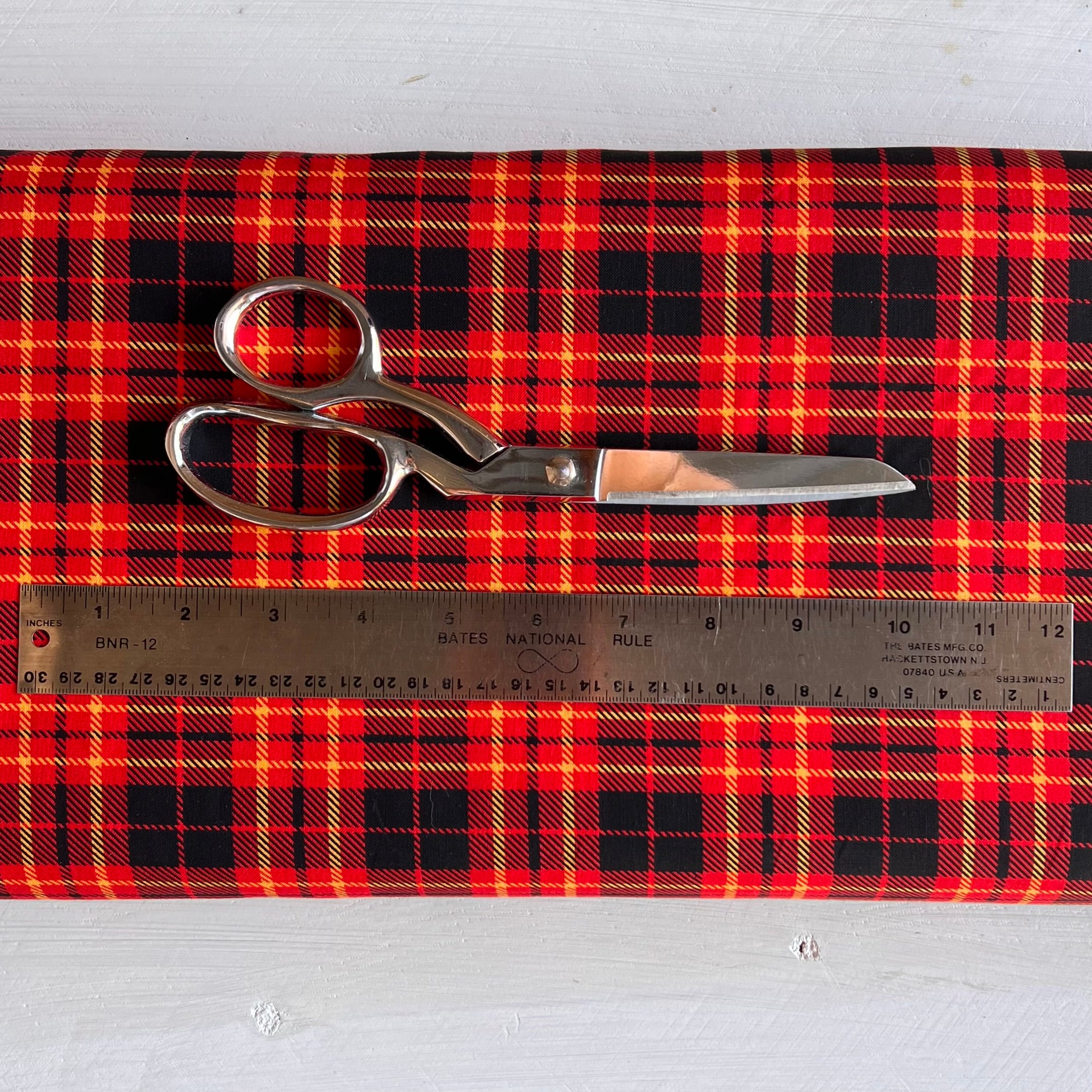 Dad Plaids - Red, Green, Blue Tartan Plaid Fabric - Quilter Cotton