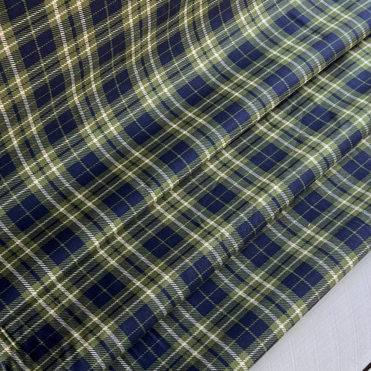 Dad Plaids - Red, Green, Blue Tartan Plaid Fabric - Quilter Cotton